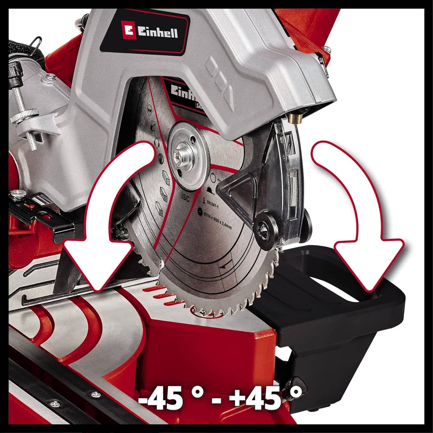 EINHELL Zug-Kapp-Gehrungssäge, TE-SM 216 Dual, 4300865, 1800 W