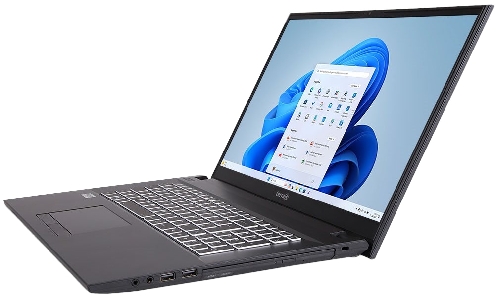 TERRA Notebook Mobile 1716U Intel Core i5-1235U, 8 GB DDR5, 500 GB M.2 SSD NVME