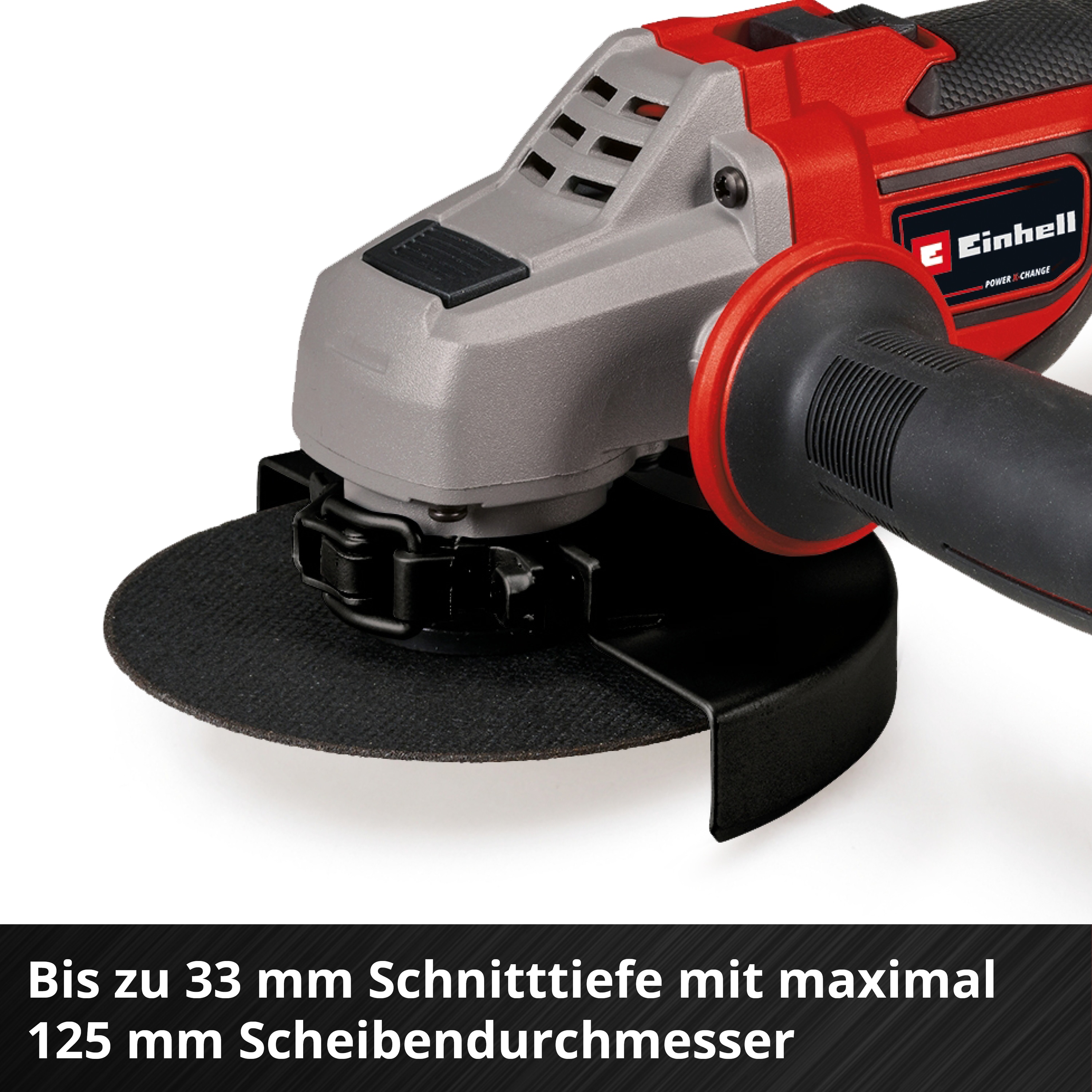 EINHELL Akku-Winkelschleifer TP-AG 18/ 125 CE Q Li-Solo