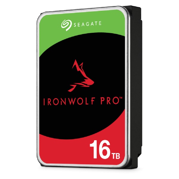 SEAGATE HDD Festplatte IronWolf Pro ST16000NT001, 16 TB, 8,9 cm (3,5 "), SATA3, 7200 RPM, 256 MB