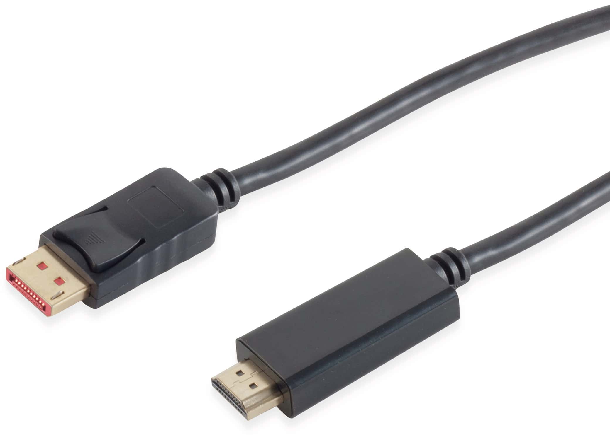 S-IMPULS 1.4 DisplayPort-Kabel, DP/HDMI, Stecker/Stecker, 4K, 1,0 m
