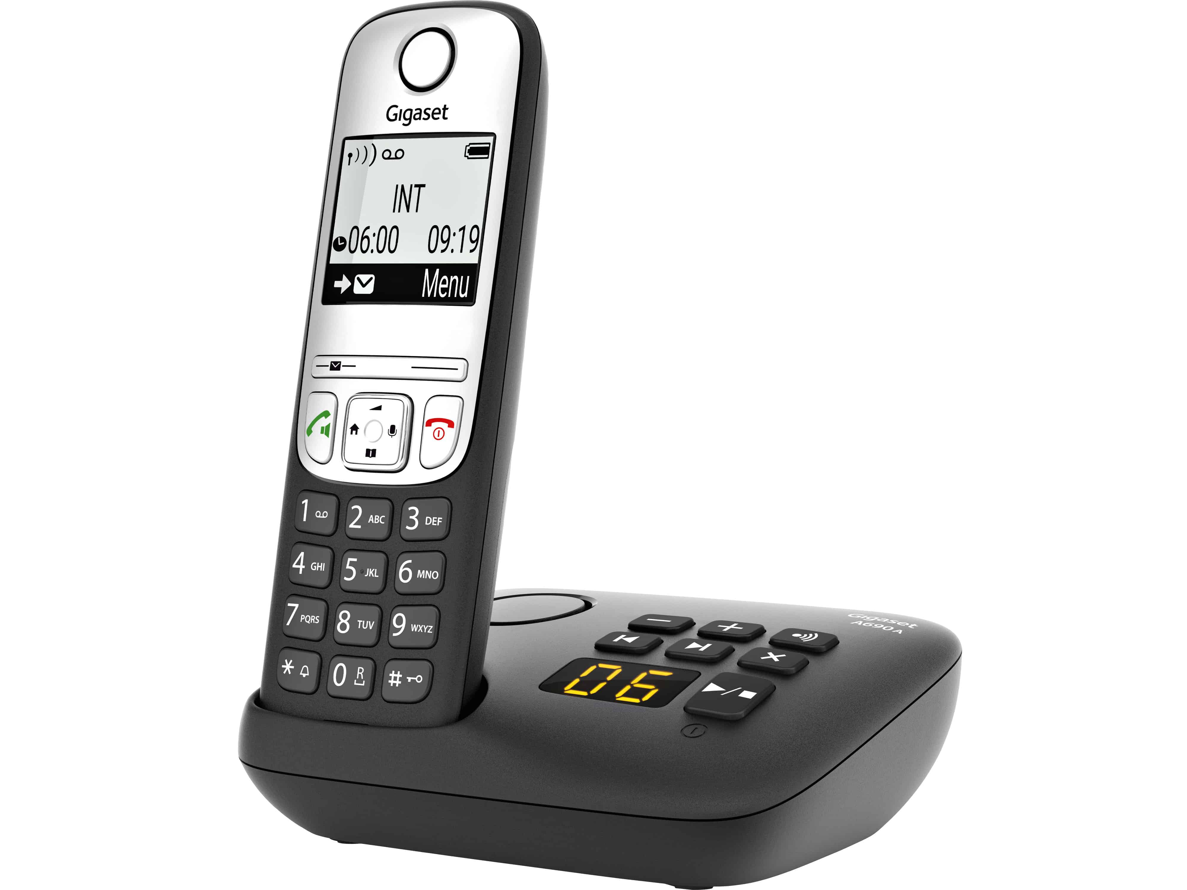 GIGASET DECT-Telefon A690A, schwarz