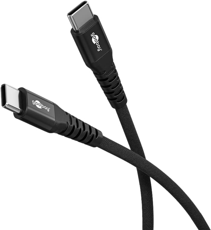 GOOBAY USB-C Kabel 73952 3m schwarz supersoft