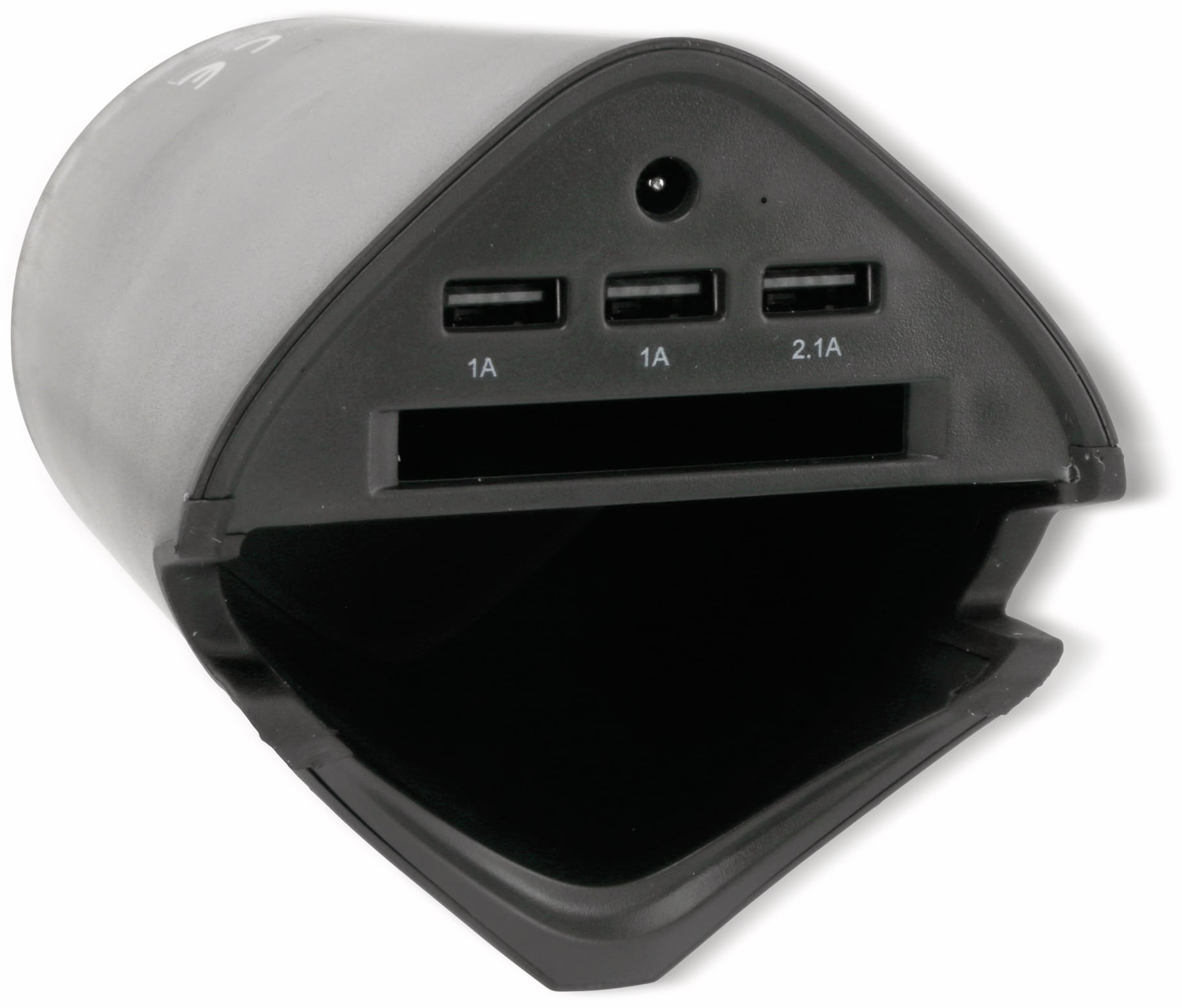 ALL RIDE KFZ-Autobecherhalterung, 3x USB, schwarz