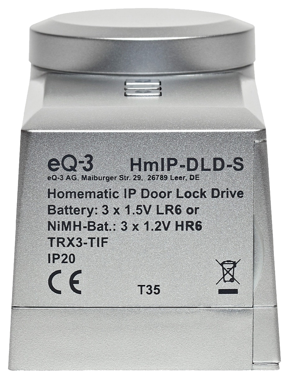 HOMEMATIC IP Türschlossantrieb 160556A0, silber