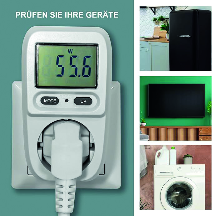 DREAM HEAT Infrarot Heizung DH CC 480 W, inkl. Energiekostenmessgerät