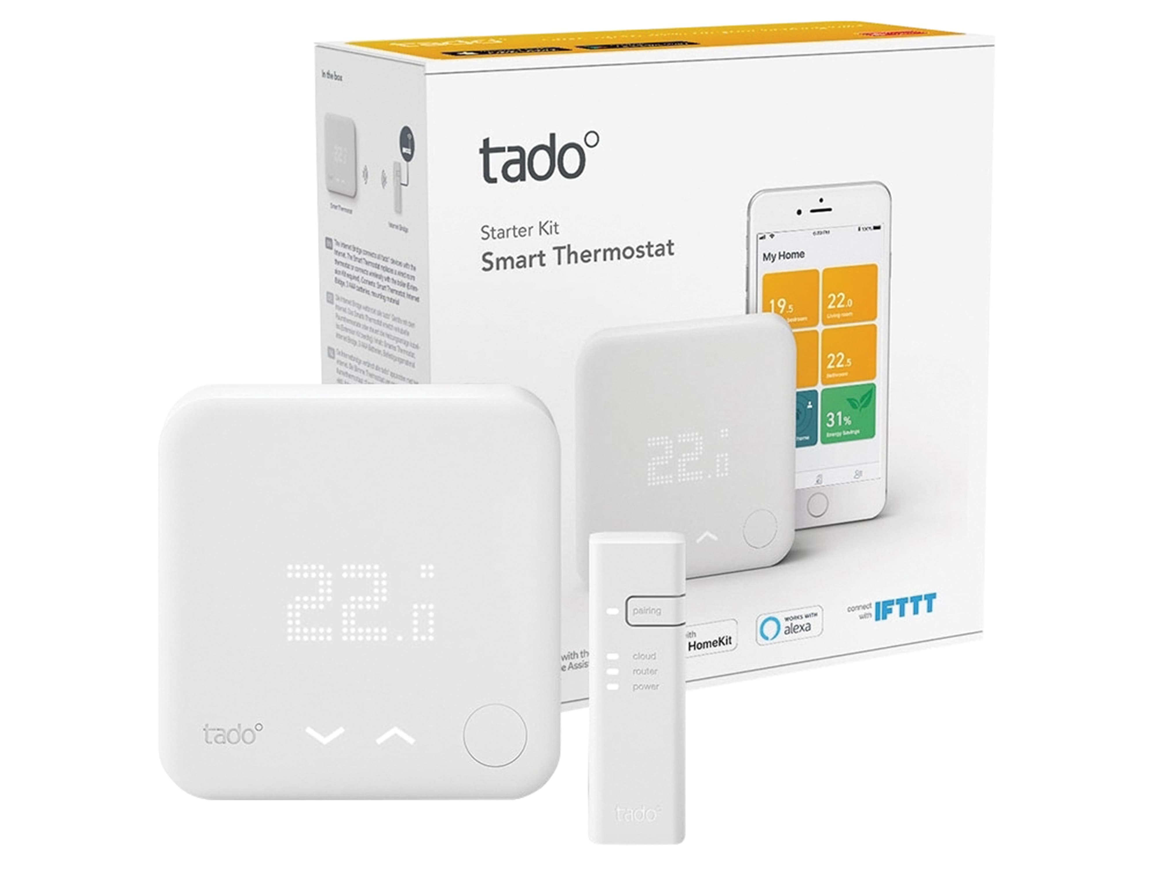 TADO Smart Thermostat 19825 Starter Kit V3+inkl. 1 Bridge