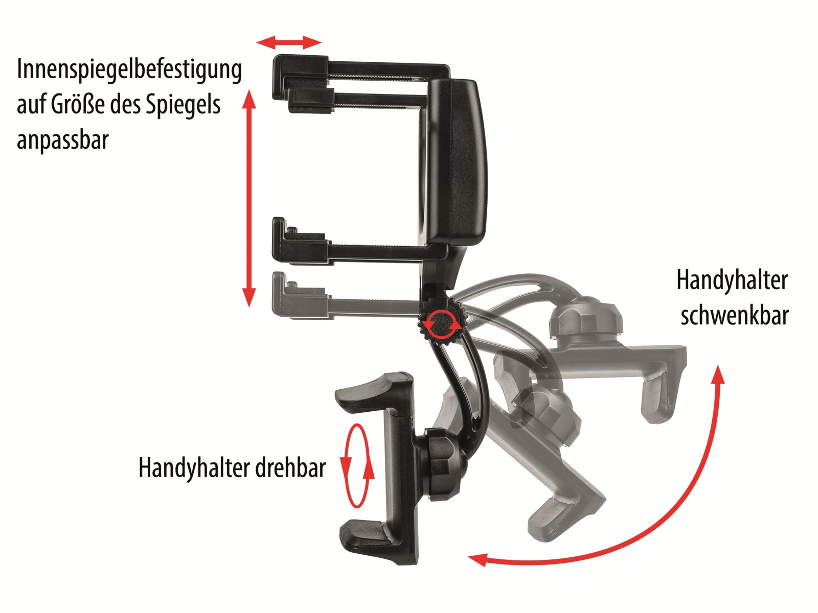 EUFAB KFZ-Smartphonehalter 17521