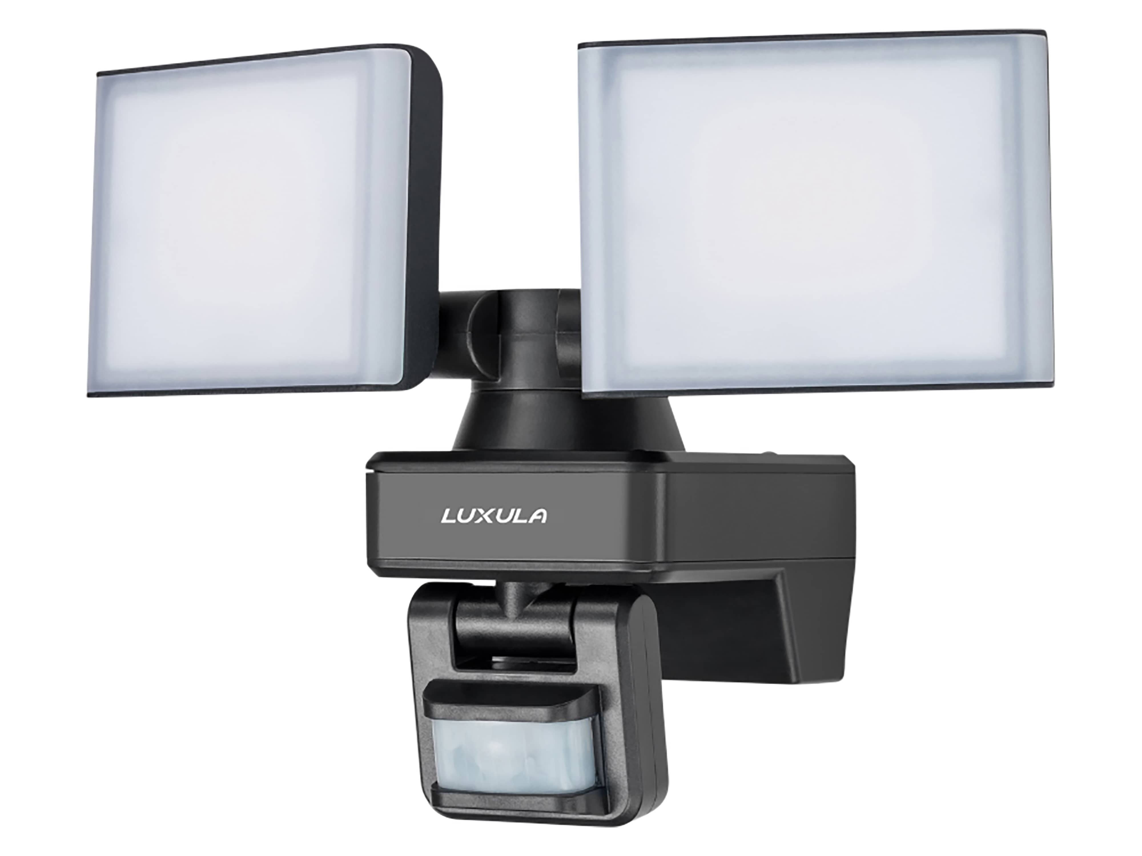 LUXULA LED-Fluter LX400192, mit BM, 2-köpfig, 2x 15 W, 3200 lm, 4000 K