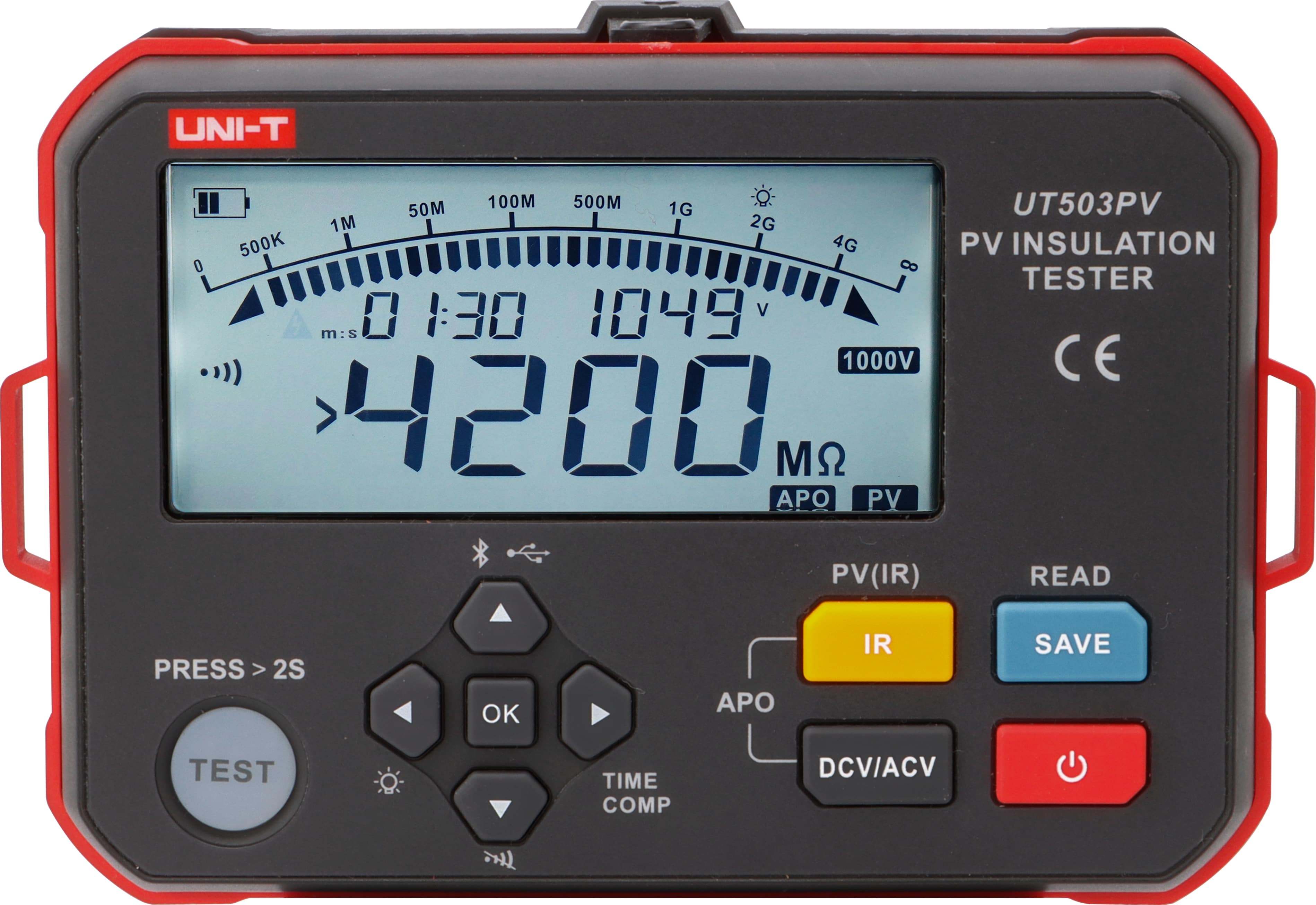 UNI-T PV-Isolationswiderstandstester UT503PV