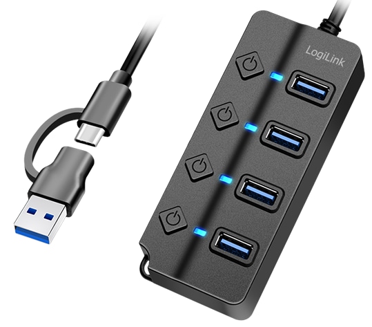 LOGILINK USB-C Hub UA0419 4 Port