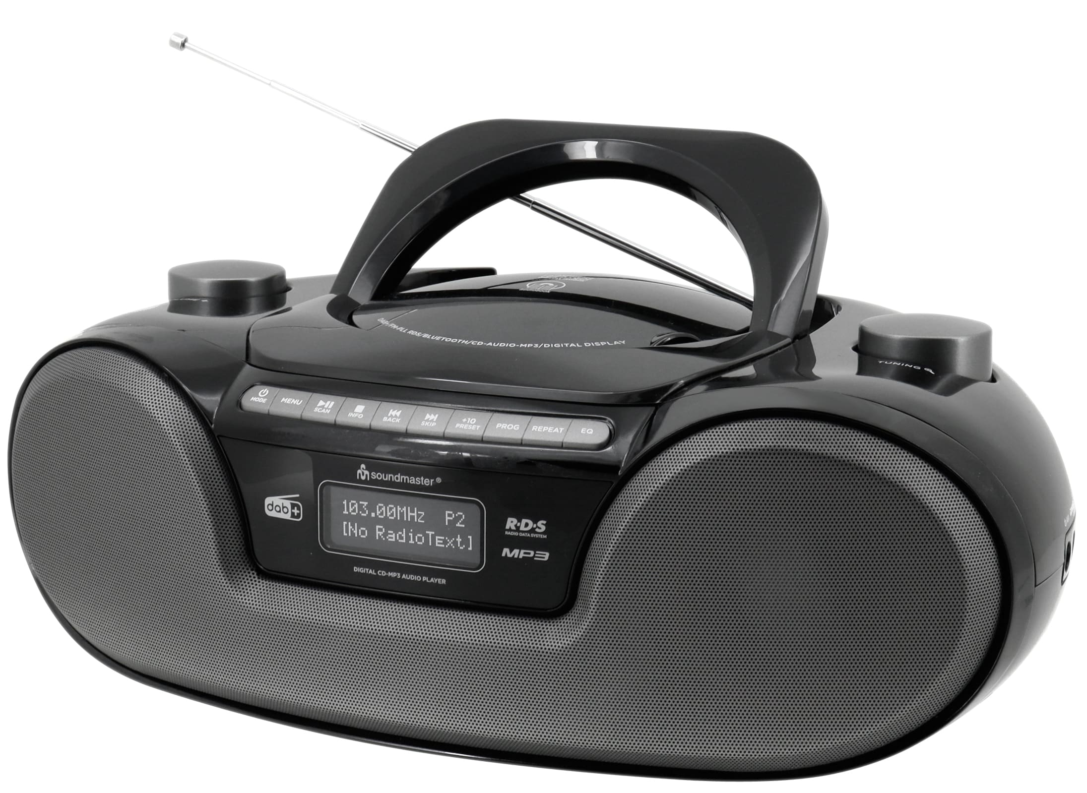 SOUNDMASTER Boombox SCD8300SW, Bluetooth, CD, DAB+/UKW Radio