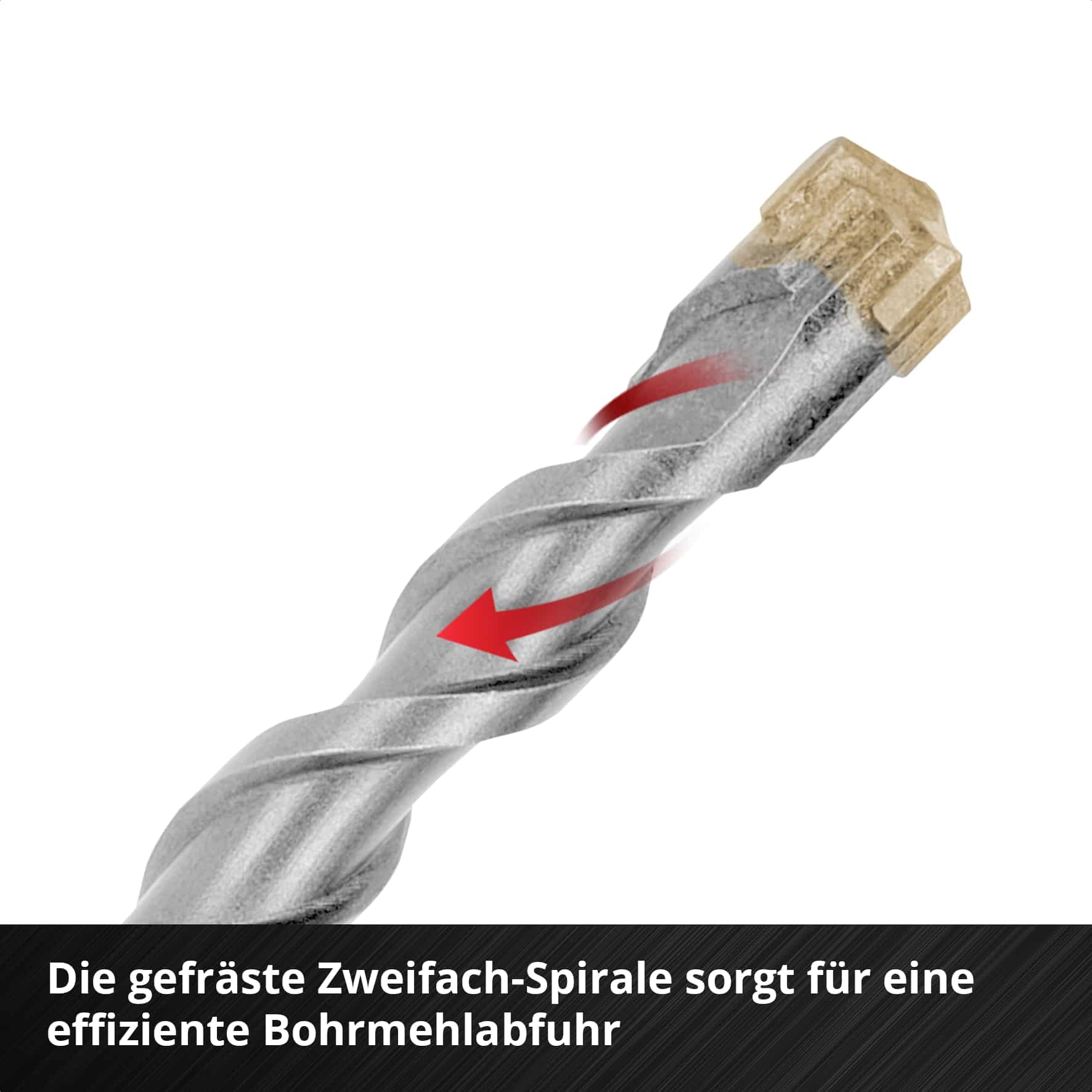 EINHELL SDS-Plus Bohrer-Set 265515, 6-14 mm, 210 mm, 7-teilig