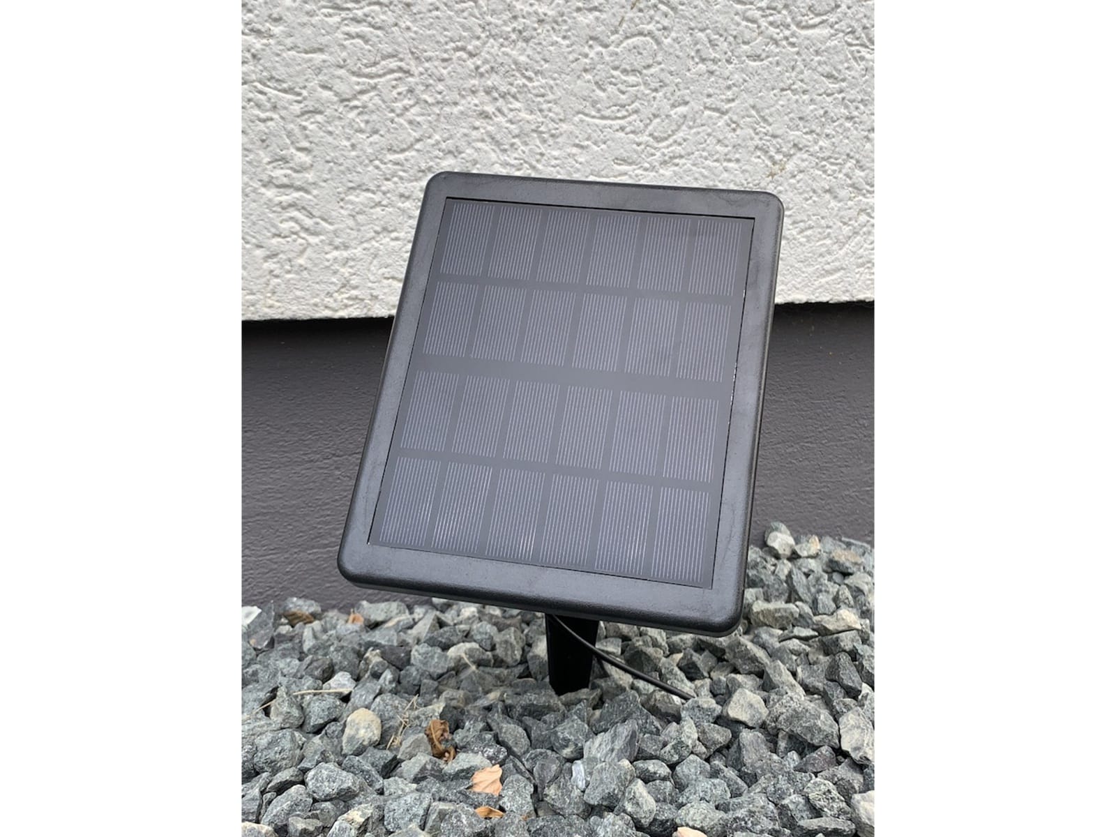 BOLD LIGHTING LED Solar-Gartenleuchten-Set Simon, 2x 1 W, 70 lm, 3000 K, IP65, schwarz