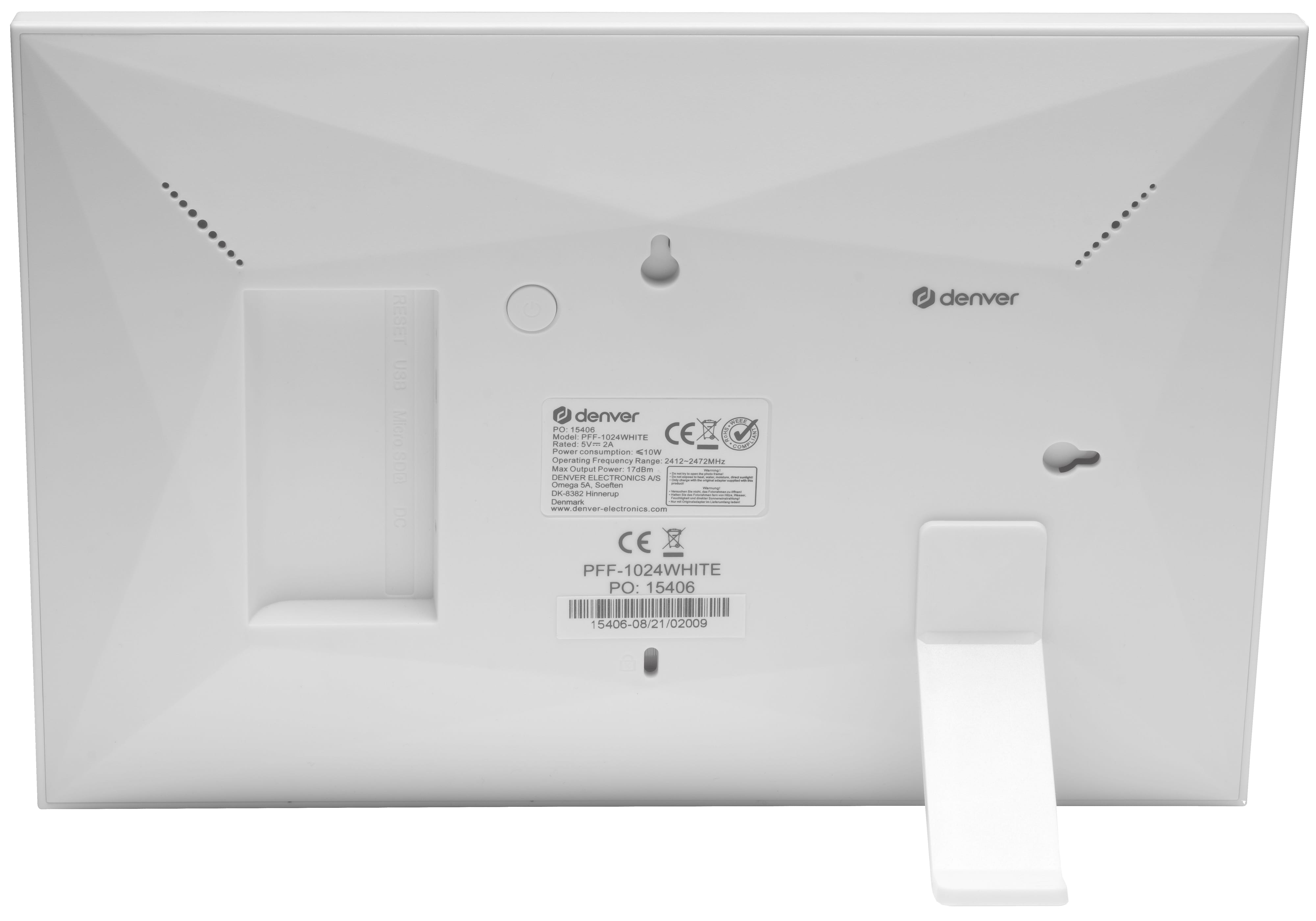 DENVER Digitaler Bilderrahmen PFF-1024W