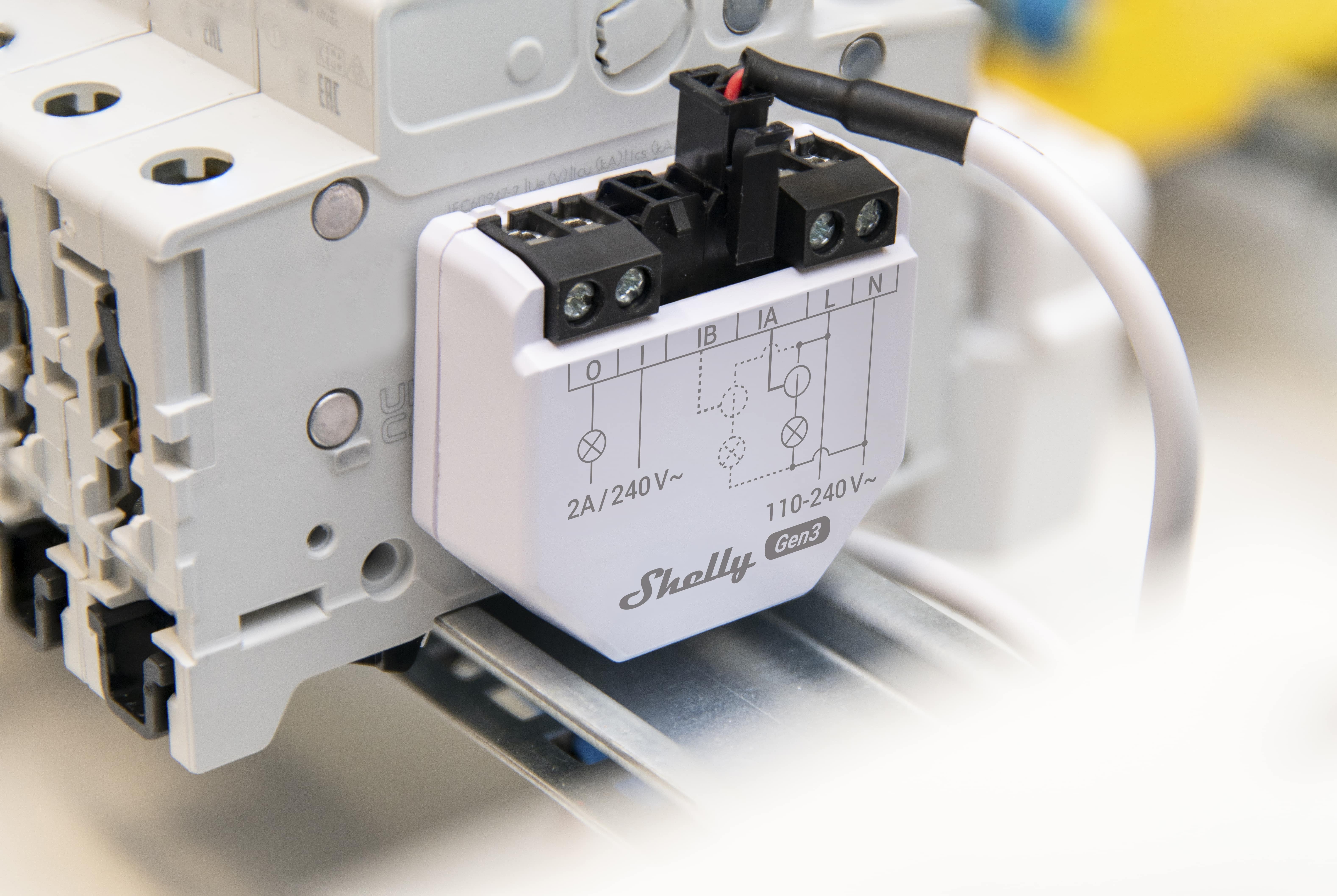 SHELLY WiFi-Stromzähler EM Gen3, 50 A