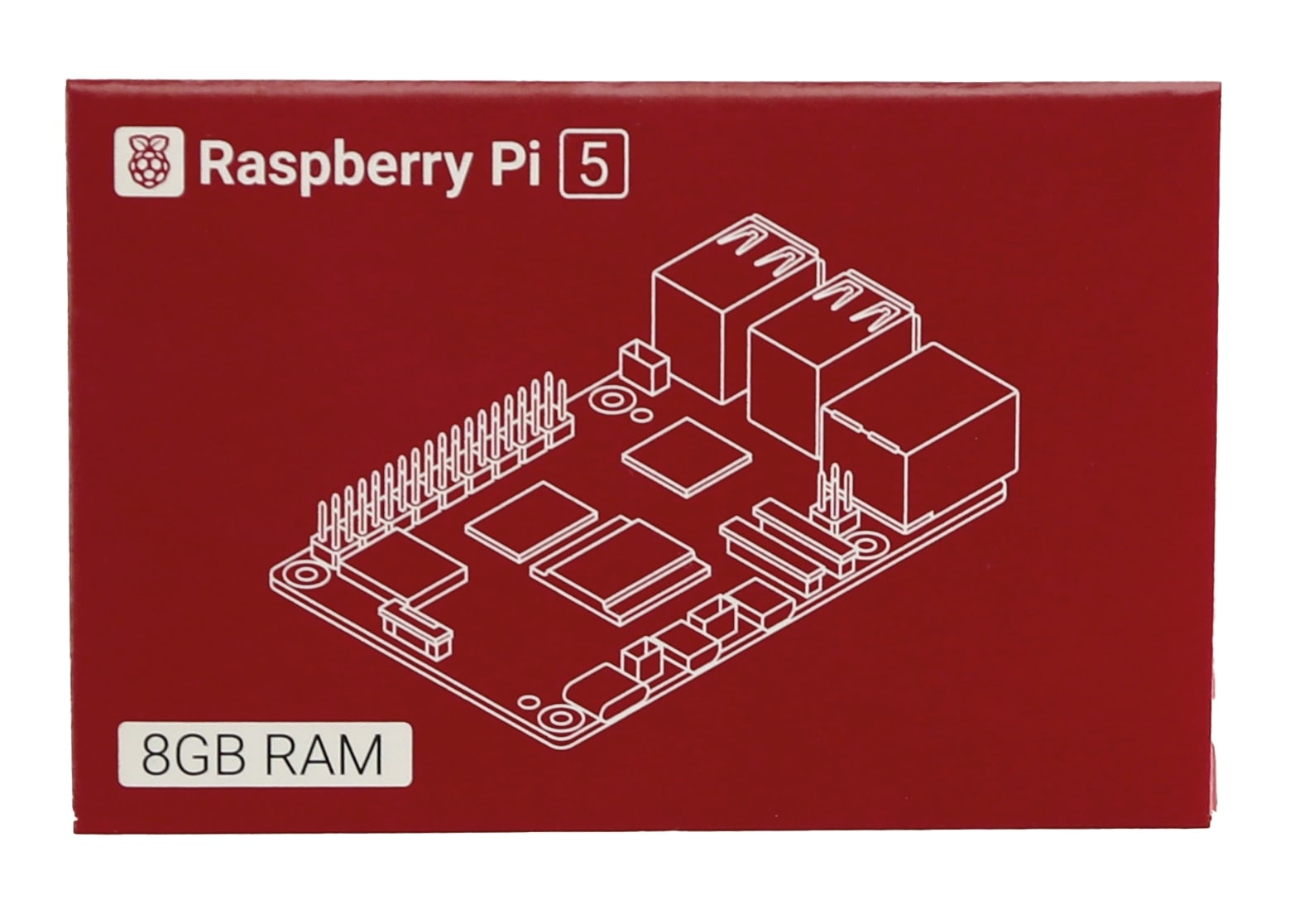 Raspberry Pi Bundle, Pi 5 8GB + Kameramodul V2