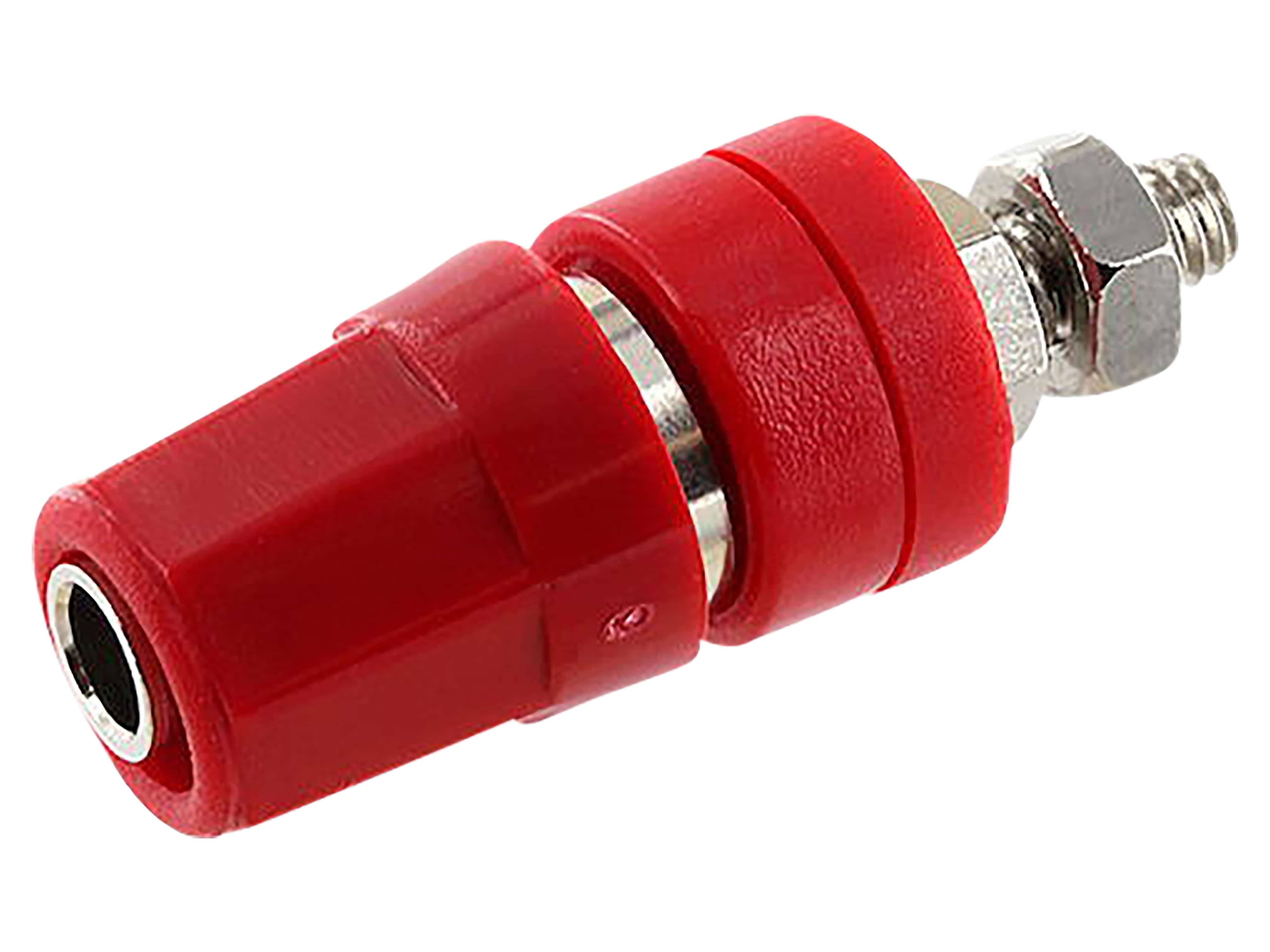 ECON CONNECT Polklemme PKI40RT, 4 mm, rot, isoliert