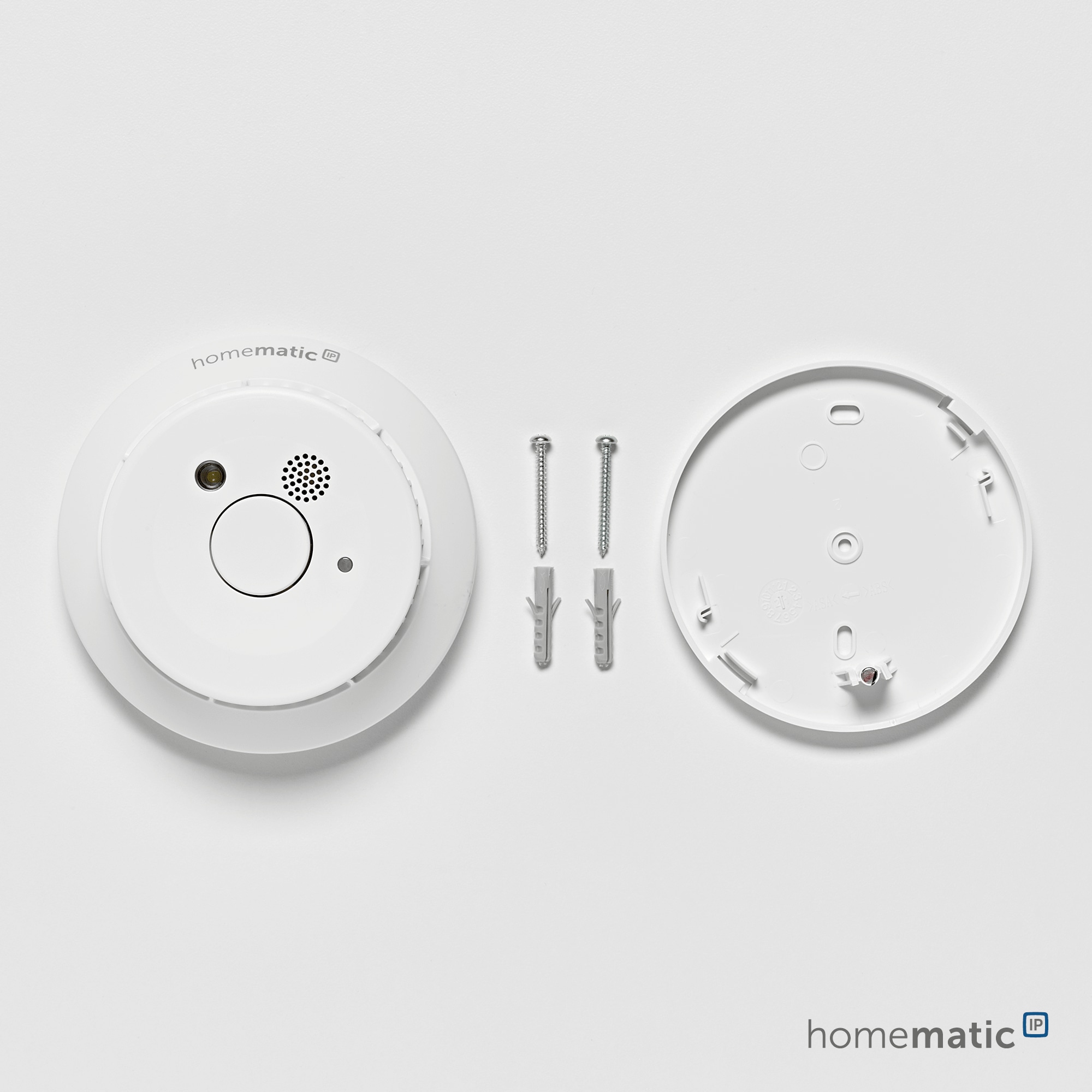 HOMEMATIC IP 156587A0, Rauchwarnmelder, Q-Label, 3 Stück