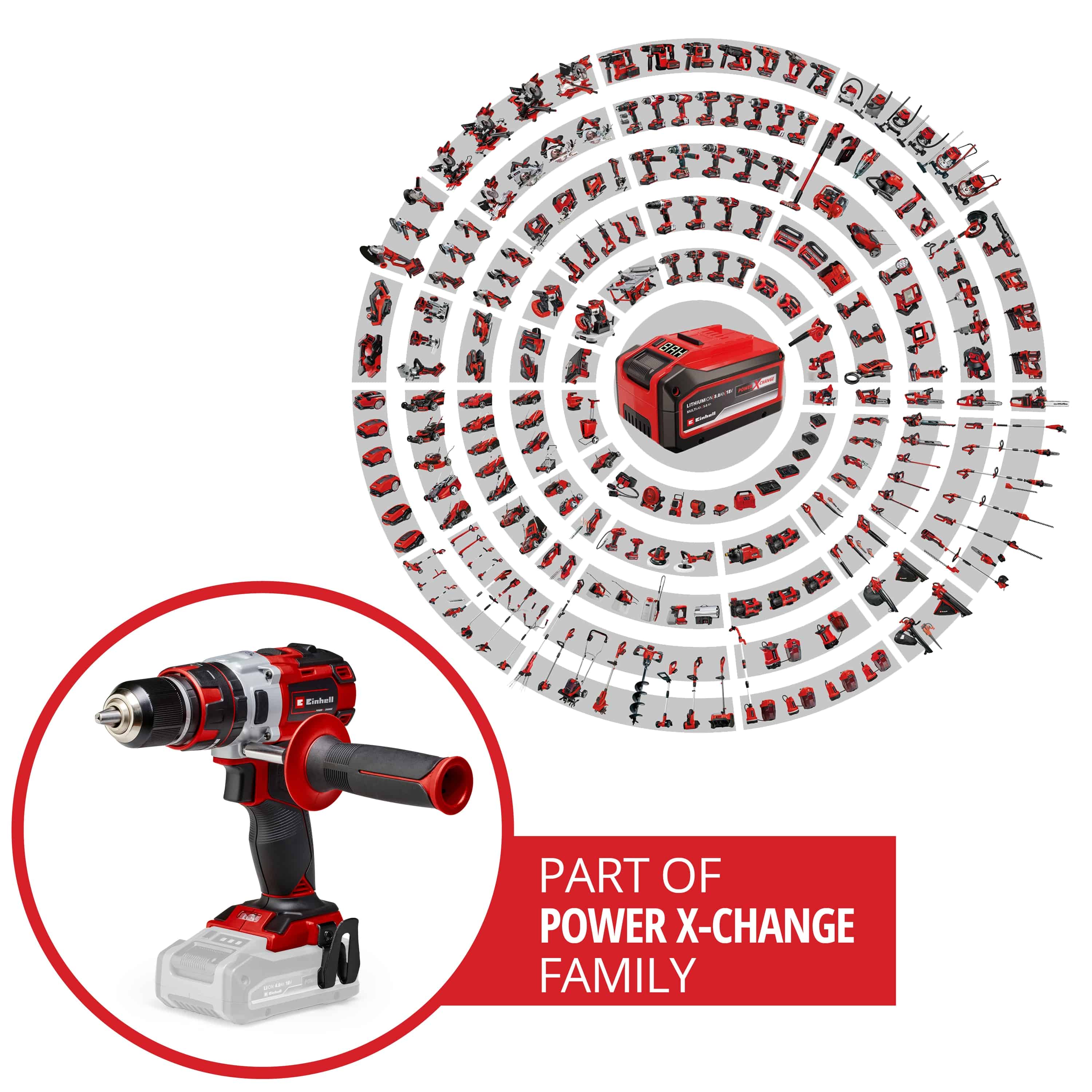 EINHELL Akku-Schlagbohrschrauber 4513860, TP-CD 18 Li Brushless Solo