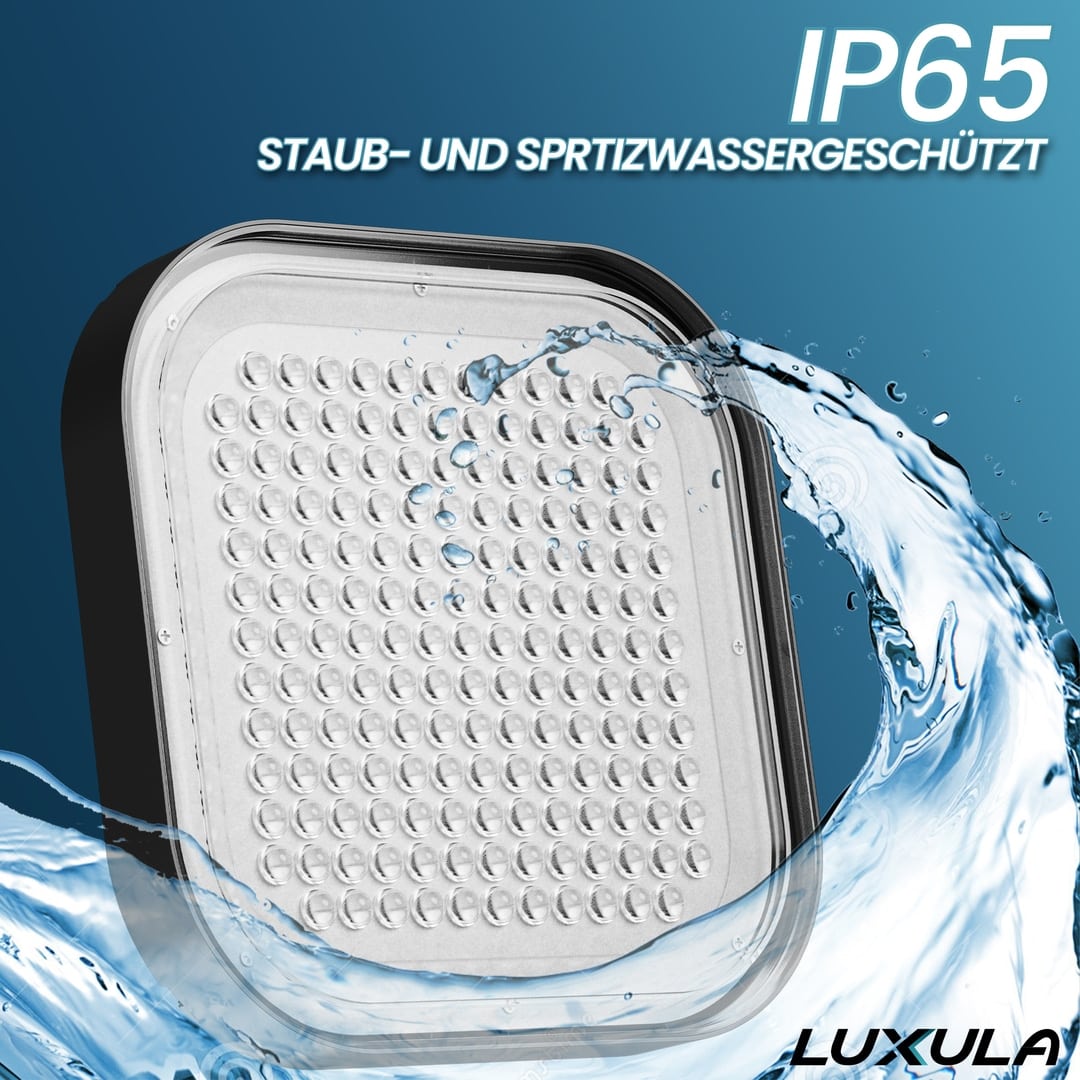 LUXULA LED-HighBay-Leuchte, EEK: E, 150 W, 18000 lm, 5000 K, schwarz