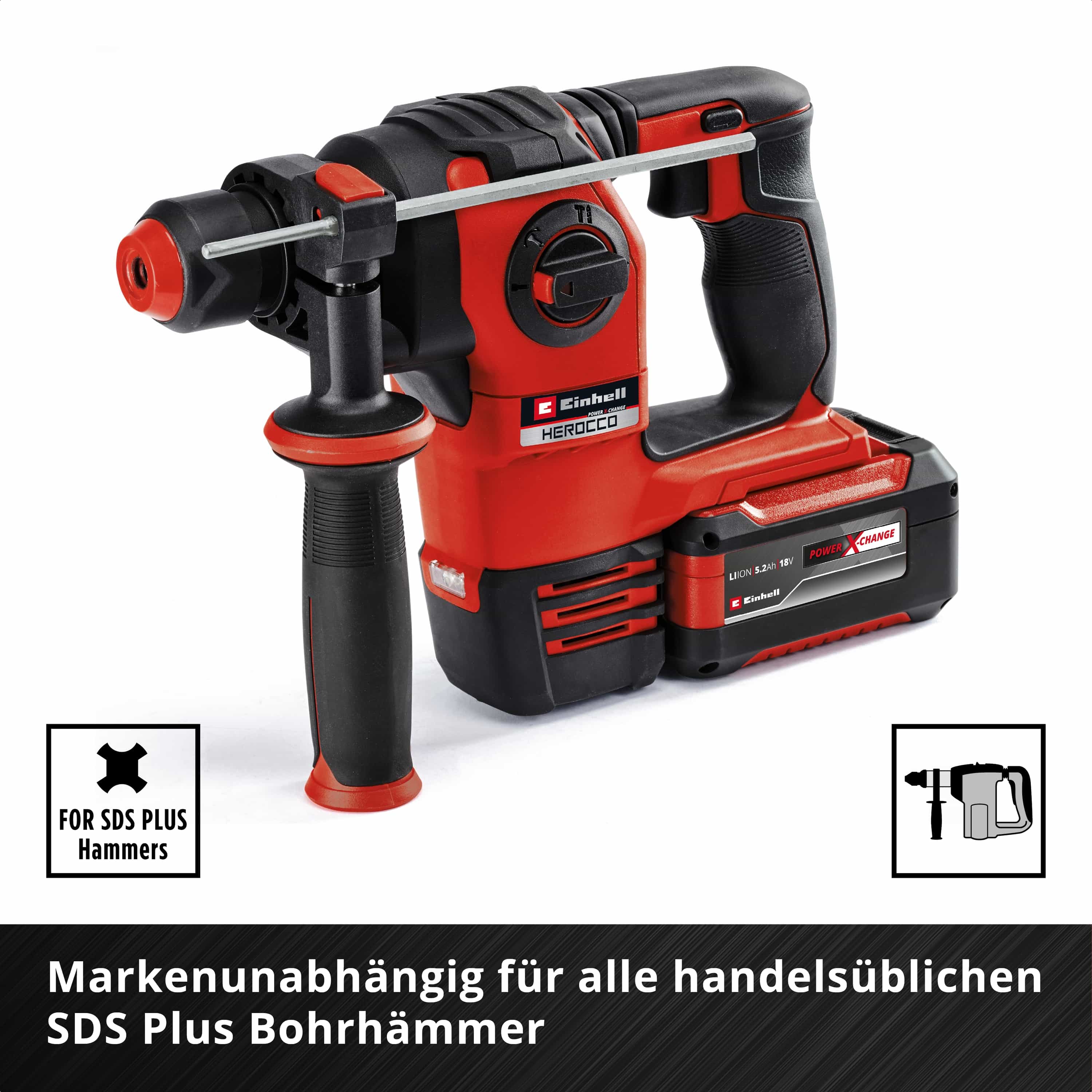 KWB SDS-Plus Hammerbohrer-Set, 268492, 110 mm + 160 mm, 4-teilig