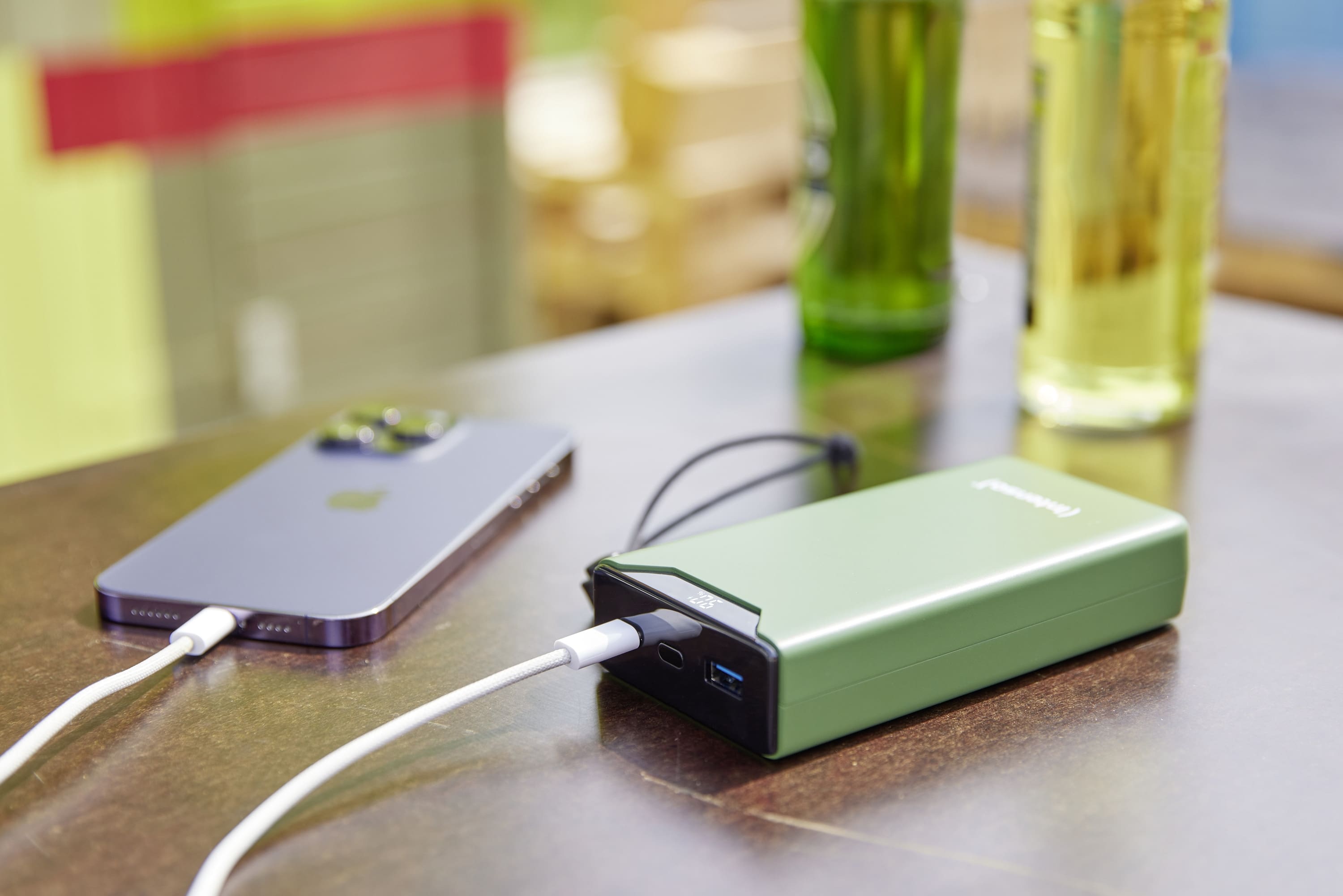 INTENSO USB Powerbank 7332057, F20000, 20.000mAh, 20 W, grün