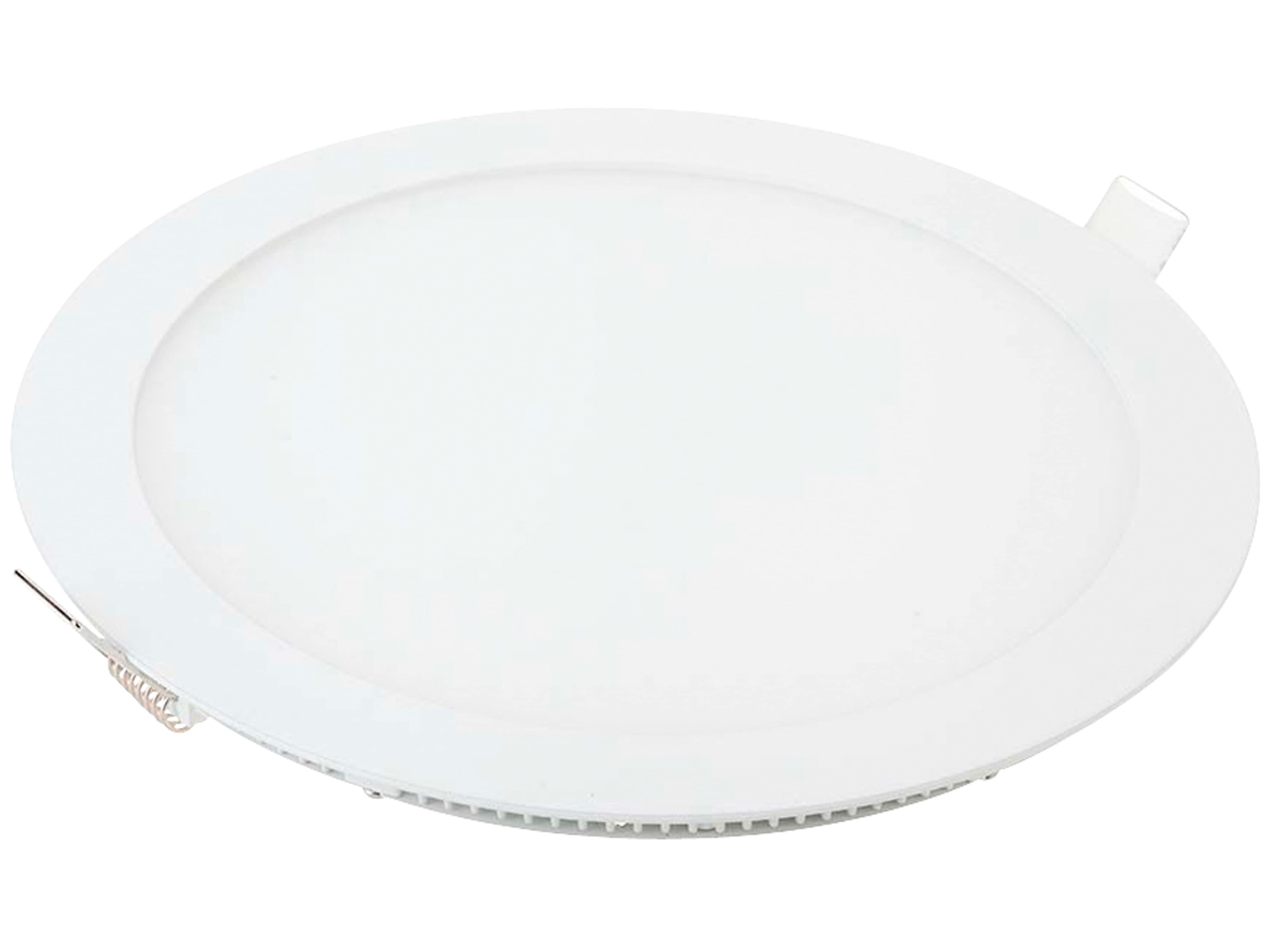 V-TAC LED-Einbauleuchte VT-1207, EEK: F, 12 W, 6400 K, rund