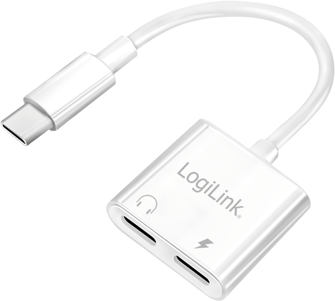 LOGILINK USB-C Adapter UA0433 PD USB-C 60W weiß