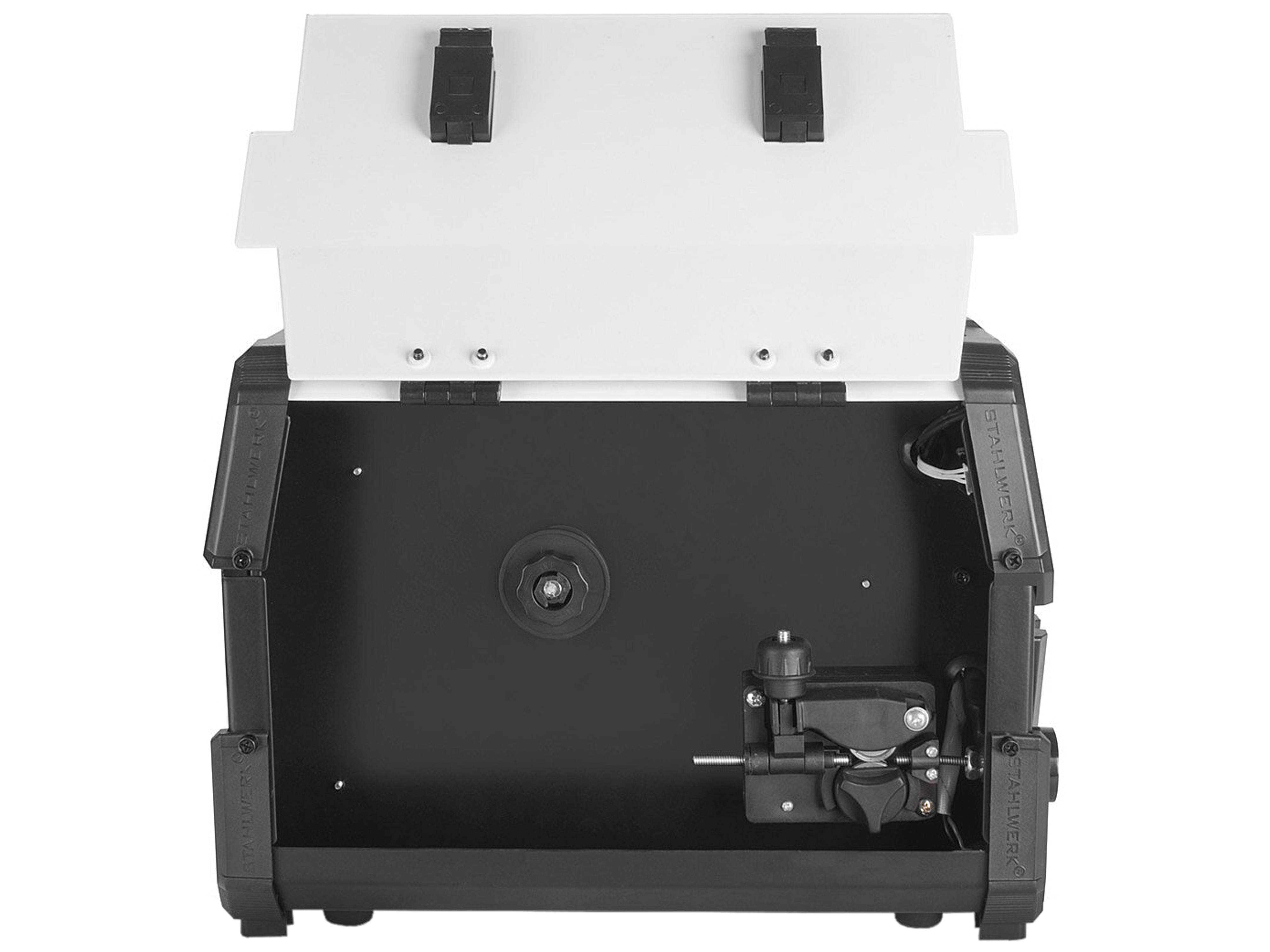 STAHLWERK Fülldraht Schweißgerät FLUX 120 M, 1126, mit synergischem Drahtvorschub