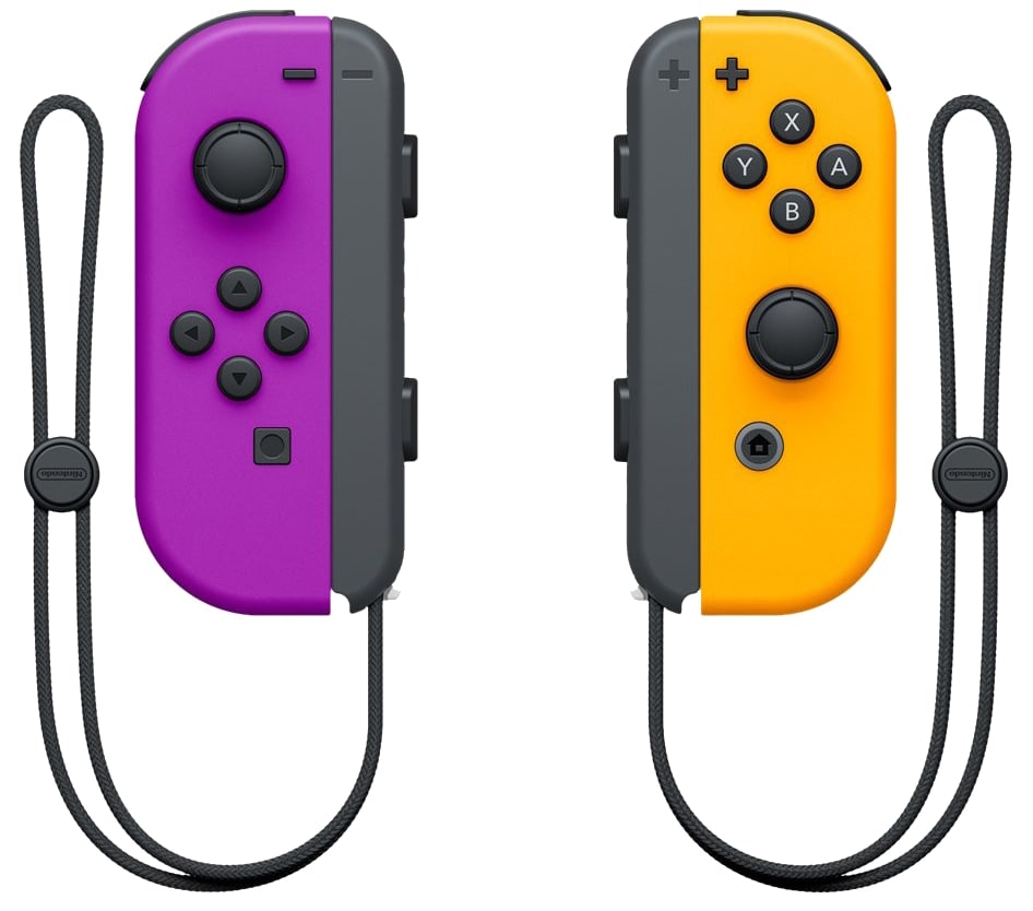 NINTENDO Controller Switch Joy-Con 2er-Set Neon-Purple/Neon-Orange