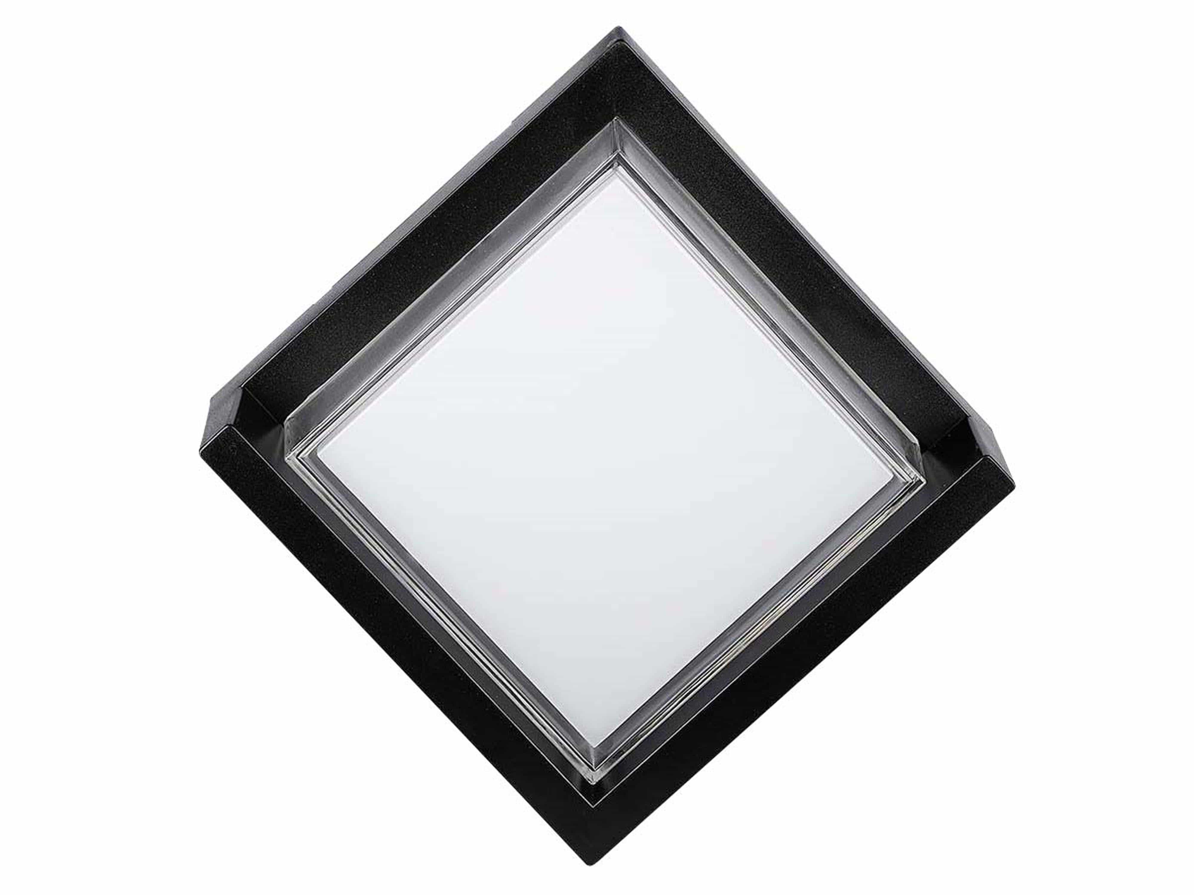 V-TAC LED-Wandleuchte VT-827, EEK: F, 12 W, 1160 lm, 4000 K, schwarz