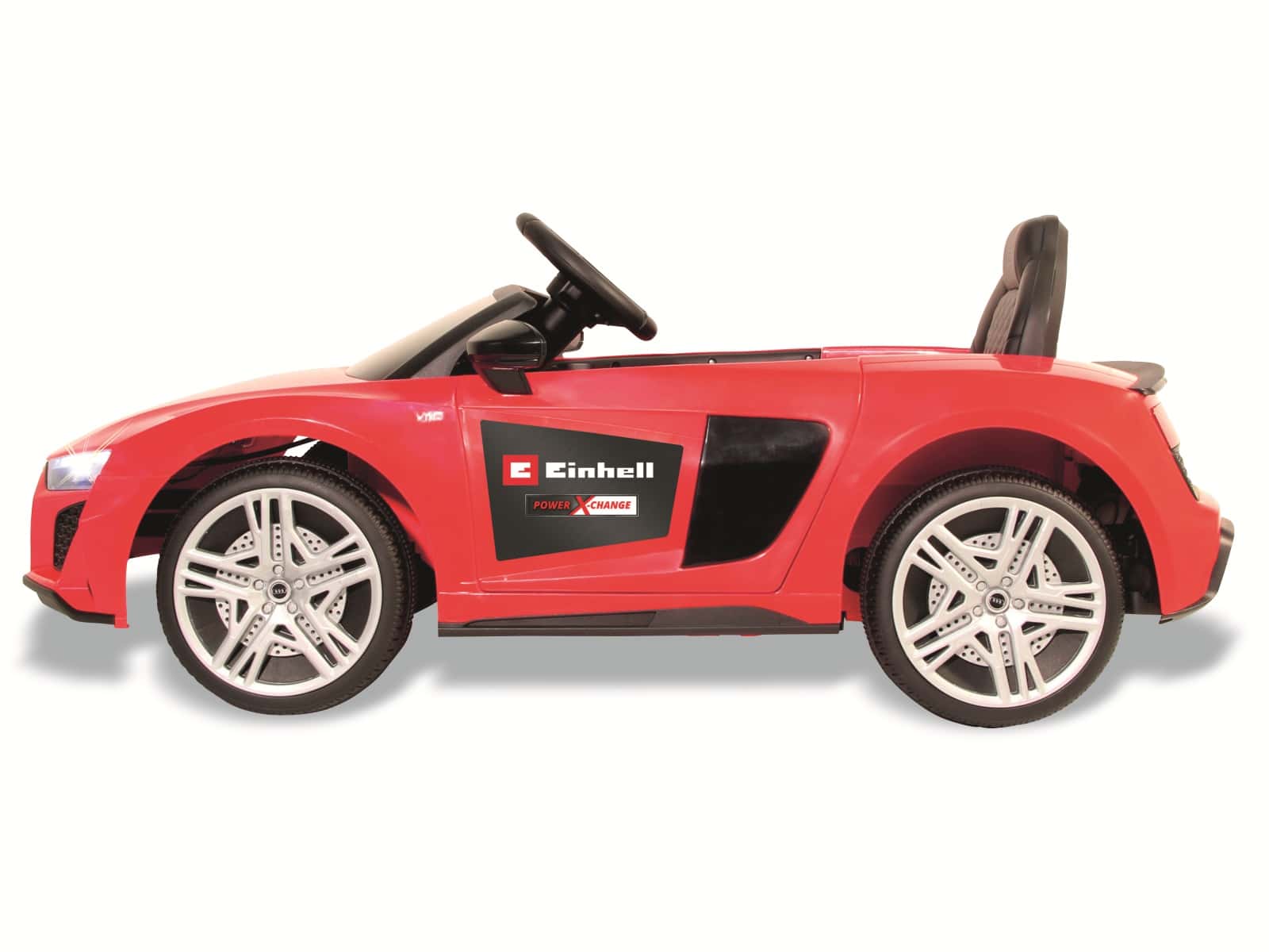 Jamara Kinder-Elektrofahrzeug Ride-on Audi R8 Spyder rot, 18 V Einhell Akku