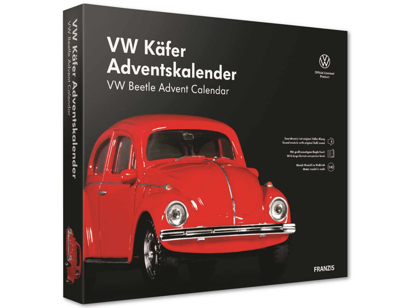 FRANZIS Adventskalender, 55255, VW Käfer Adventskalender