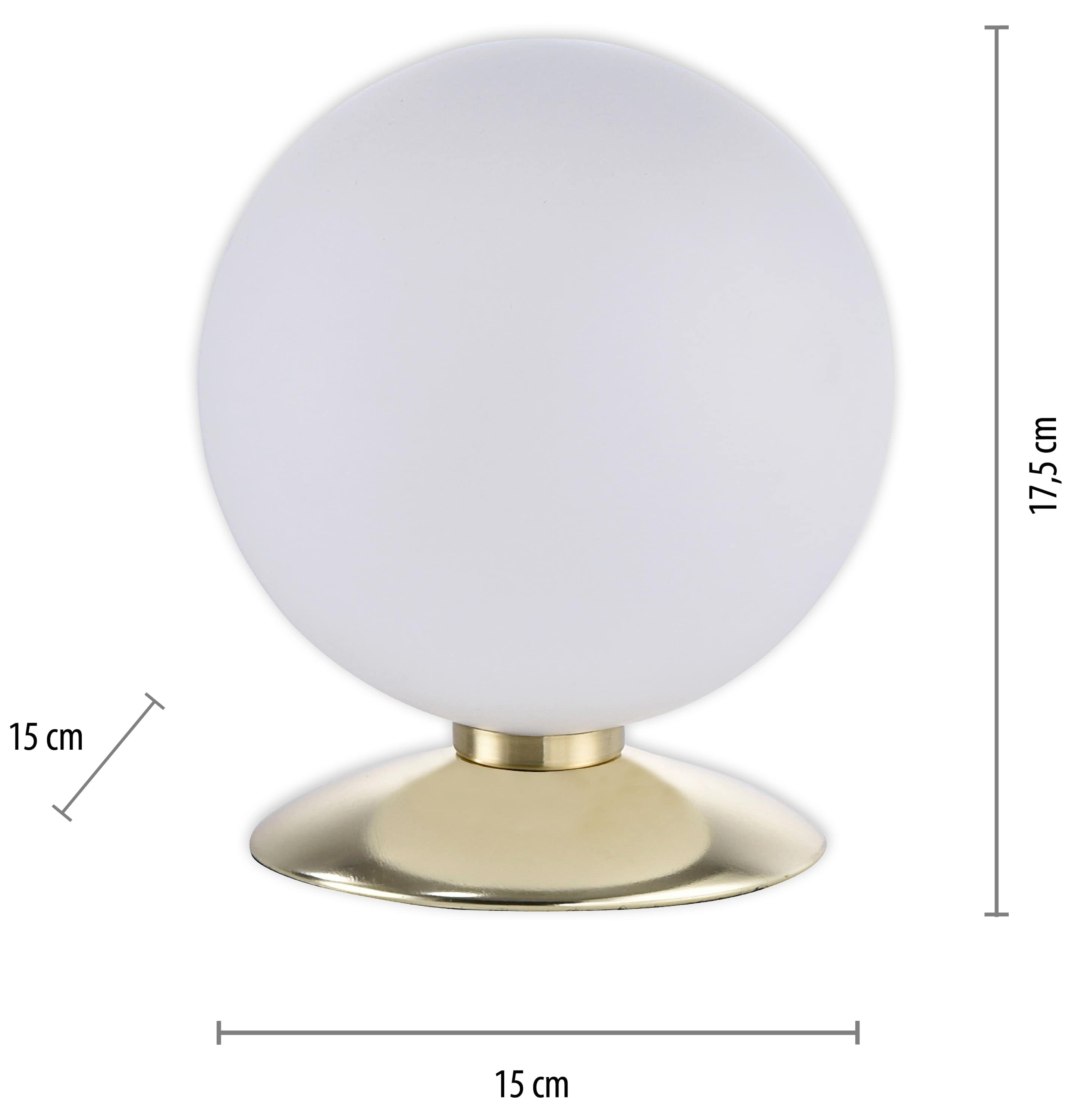 PAUL NEUHAUS LED-Tischleuchte 4013-60 messsing, G9, 3 W, 235 lm, 3000 K 