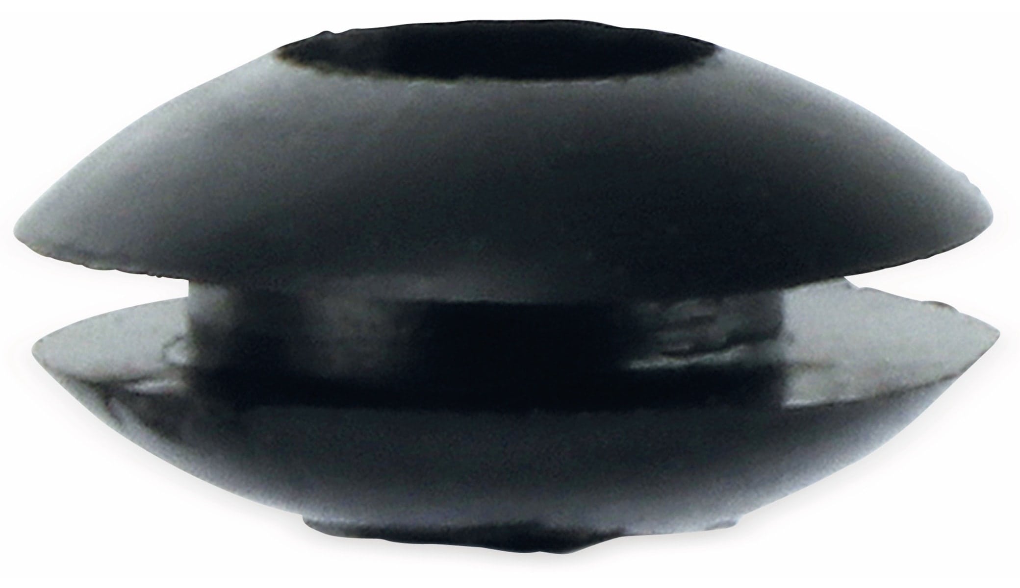 Durchführungstülle, Gummi, 5/11 mm, schwarz, 10 St.
