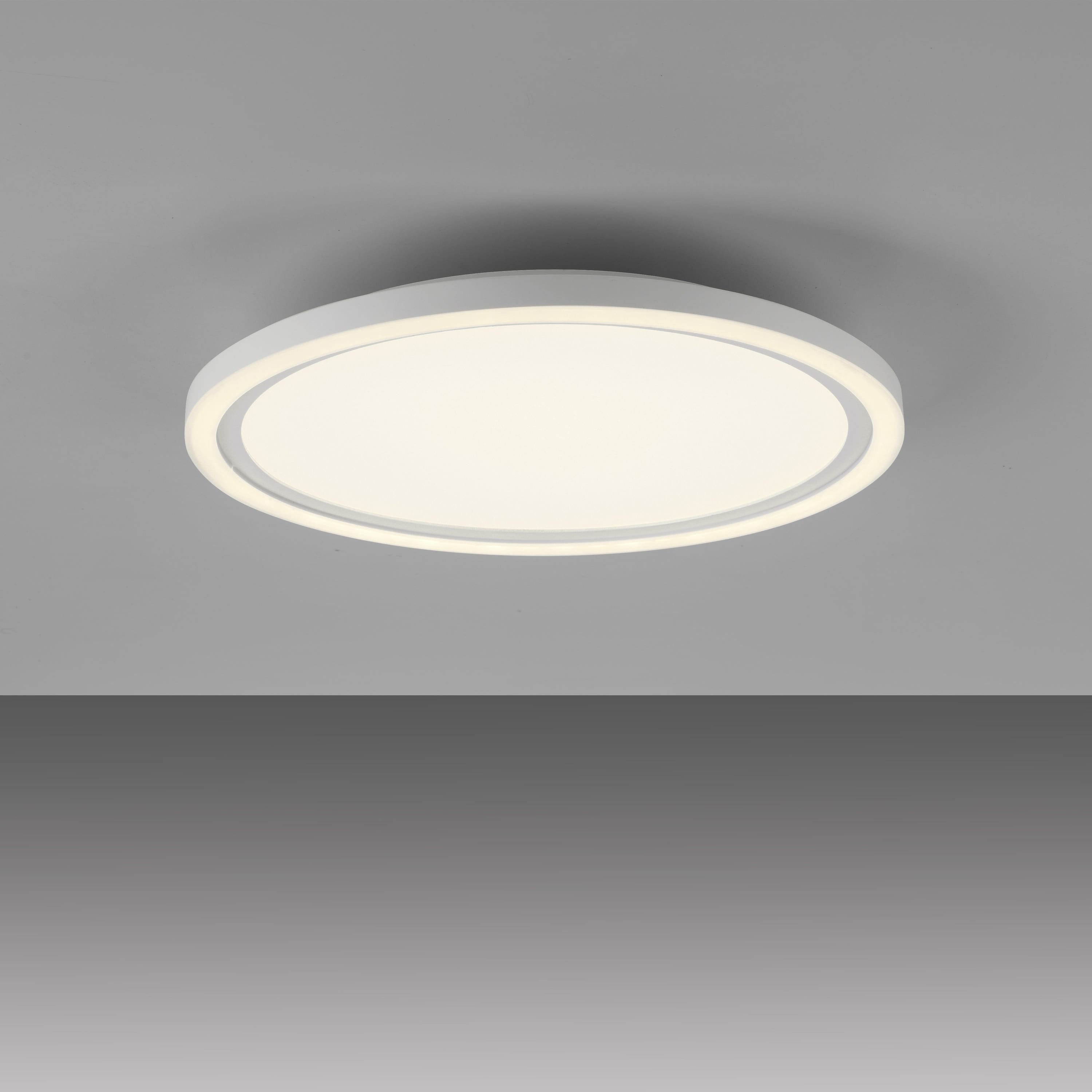 JUST LIGHT LED-Deckenleuchte 14883-16 weiß, 23,5 W, 2600 lm, 3000 K, getrennt schaltbar