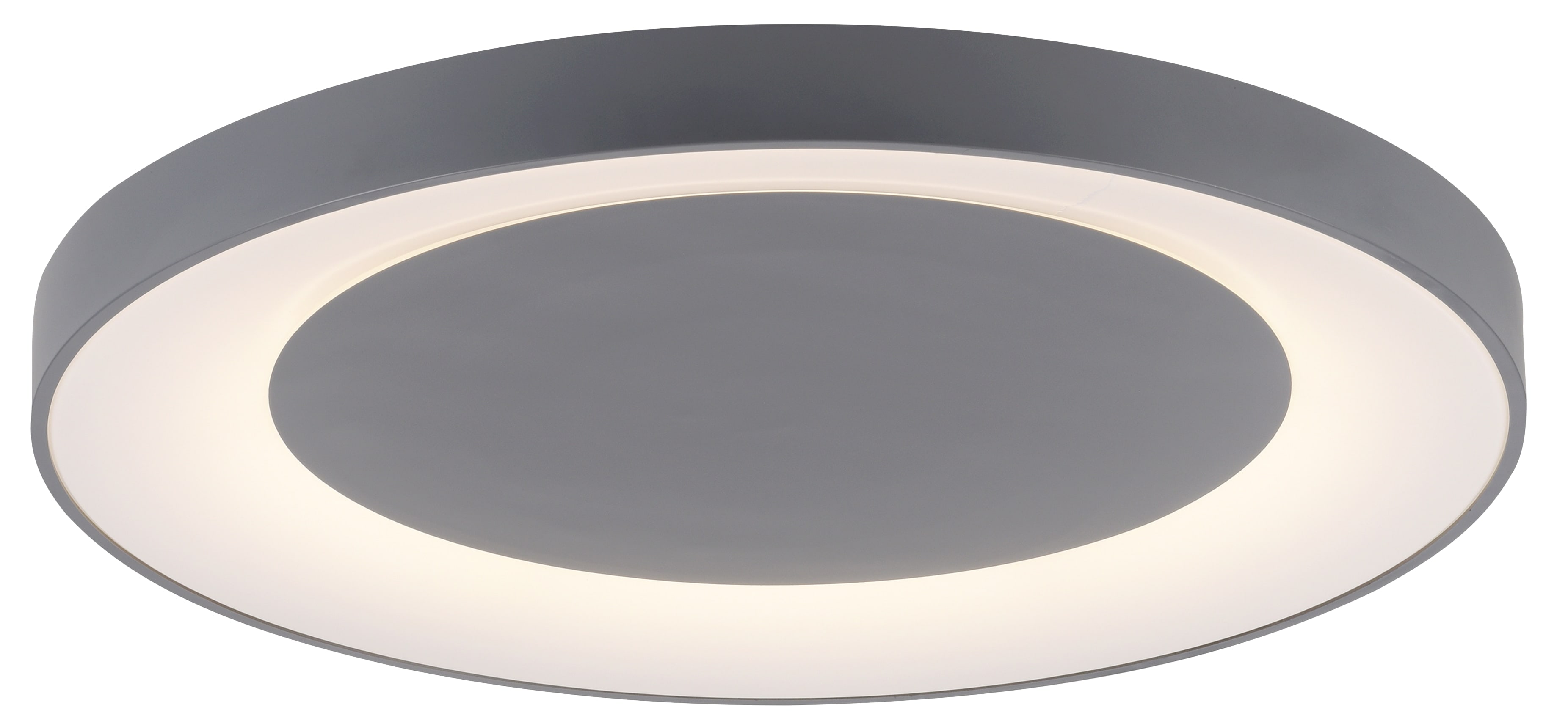 JUST LIGHT LED-Deckenleuchte 14327-18 grau, 54 W, 6600 lm, CCT