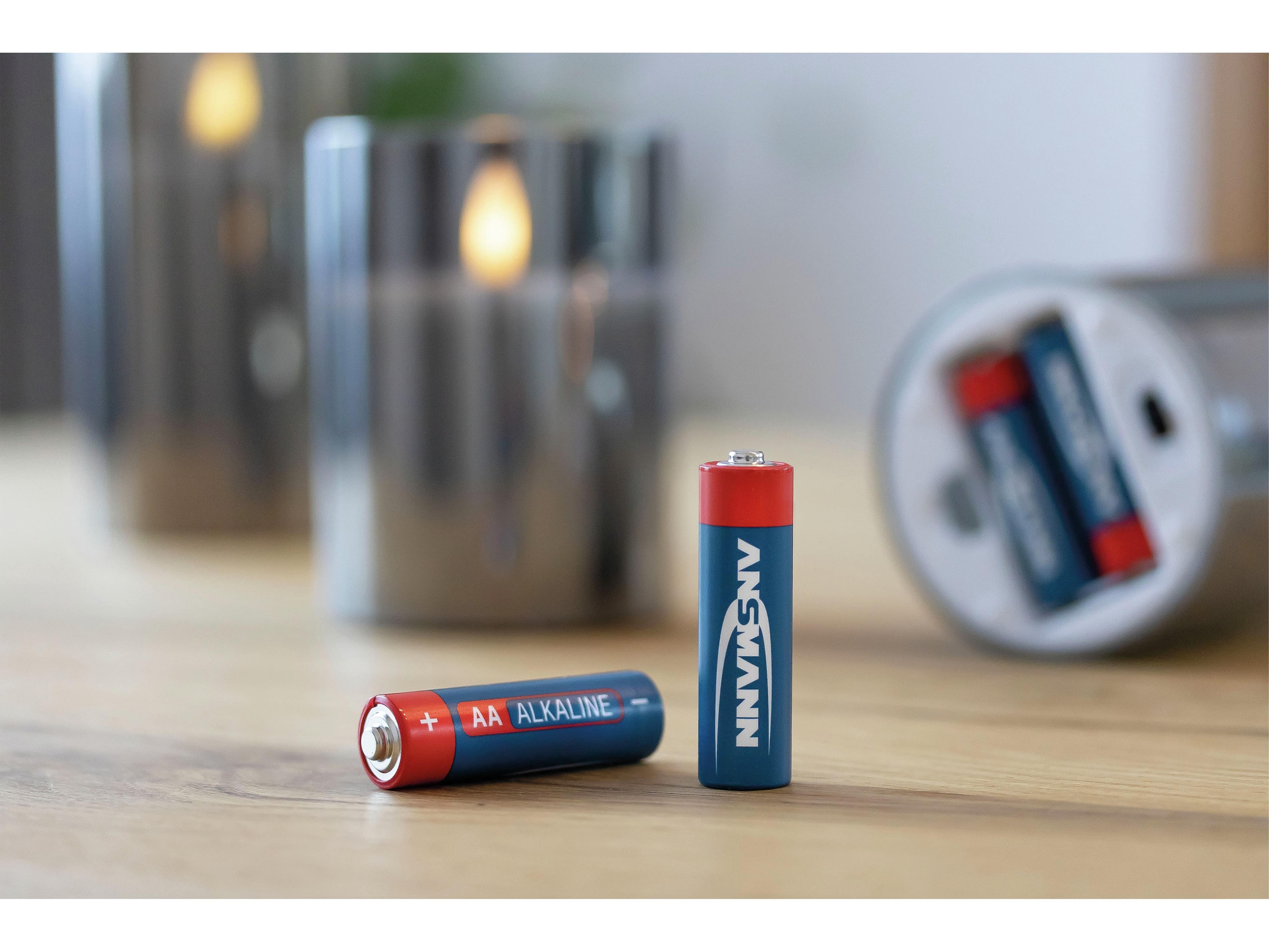 ANSMANN Mignon-Batterie-Set, Alkaline, 20 Stück in einer Box, 1,5 V-