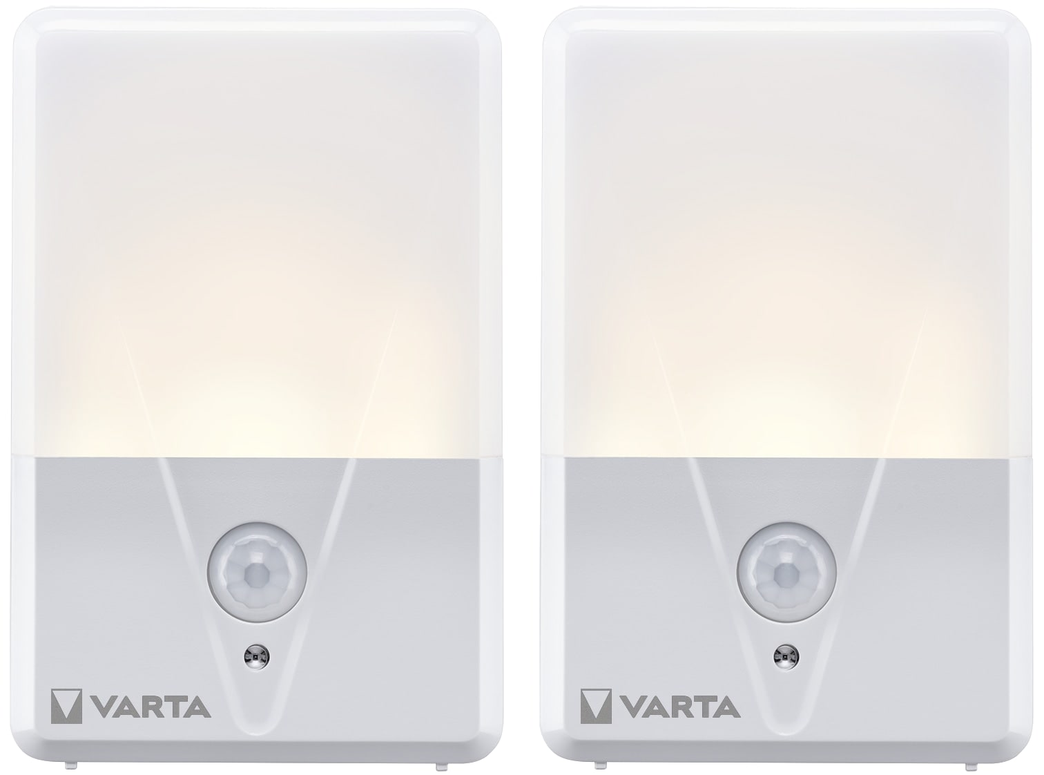 VARTA LED-Nachtlicht Motion Sensor, 17 lm, Batteriebetrieb, 2 Stück