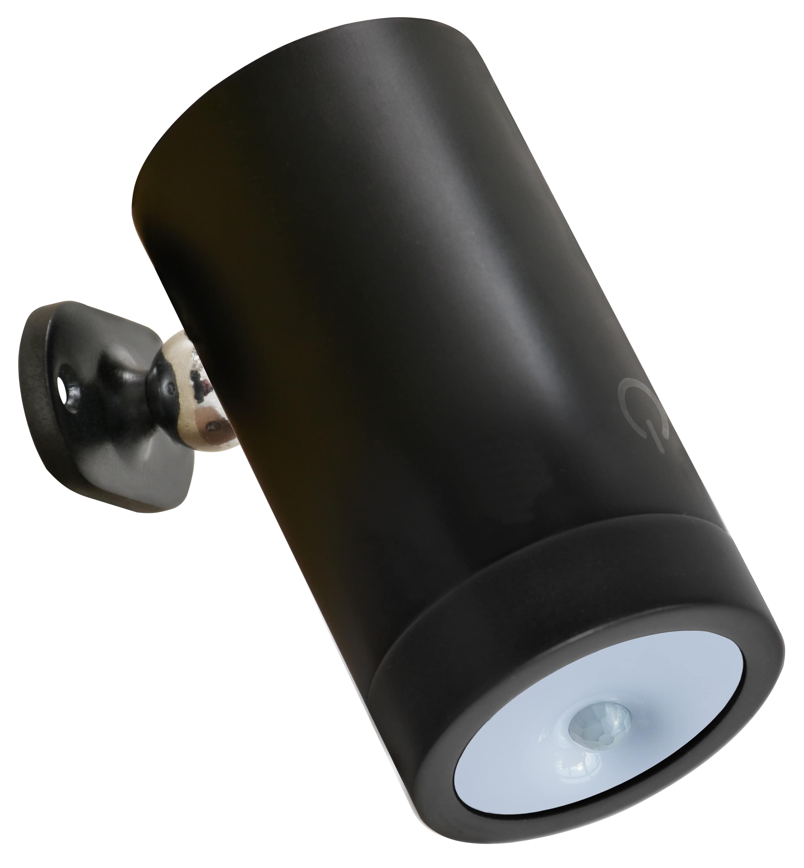 REV LED Akku Clip-Leuchte, IP54, schwarz, mit Bewegungsmelder