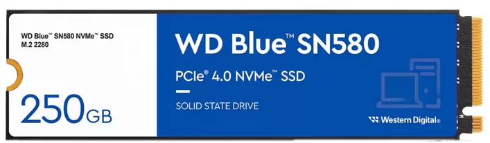 WD M.2 SSD Blue SN580 250GB