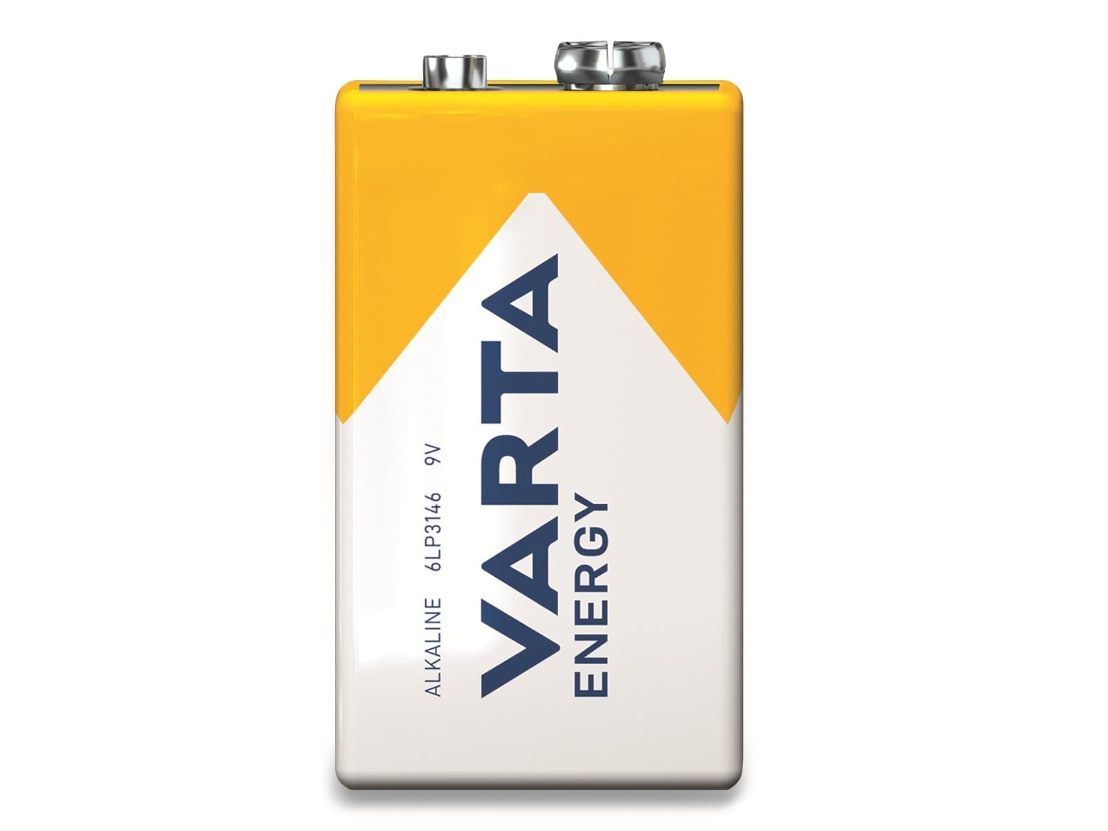 VARTA Batterie Alkaline, E-Block, 6LR61, 9V, Energy, 2 Stück