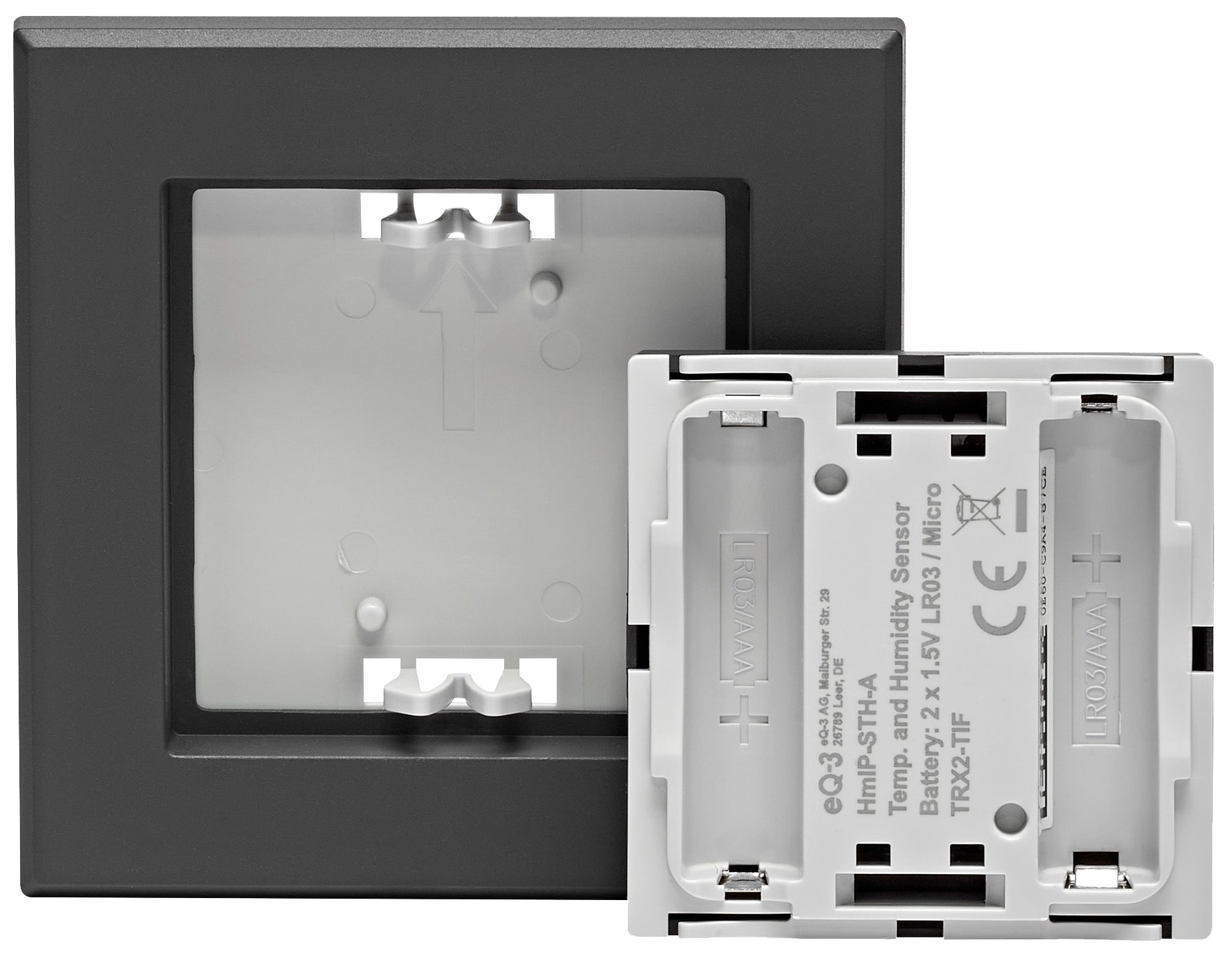  HOMEMATIC IP Temperatur und Luftentfeuchter-innen, anthrazit