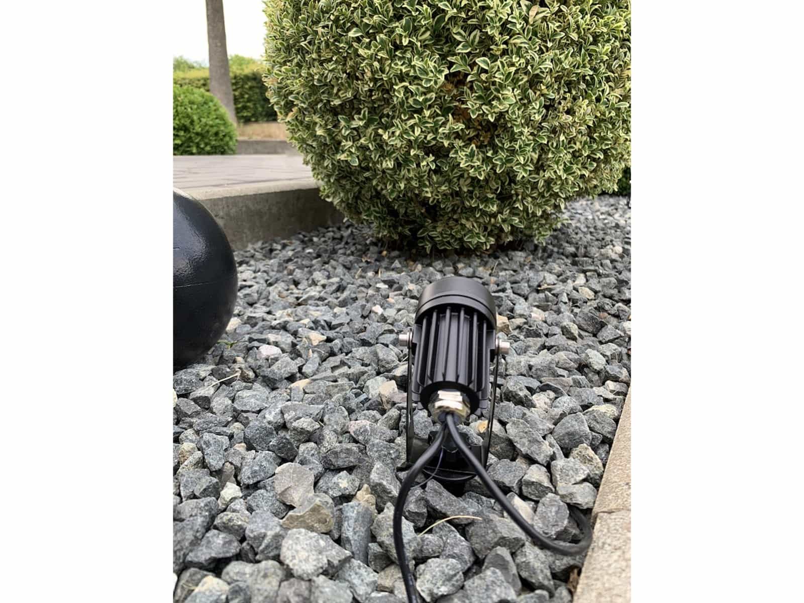 BOLD LIGHTING LED Solar-Gartenleuchten-Set Simon, 5x 1 W, 70 lm, 3000 K, IP65, schwarz