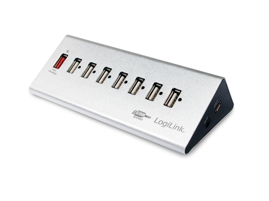 LOGILINK USB 2.0-Hub UA0225, 7-port, aktiv