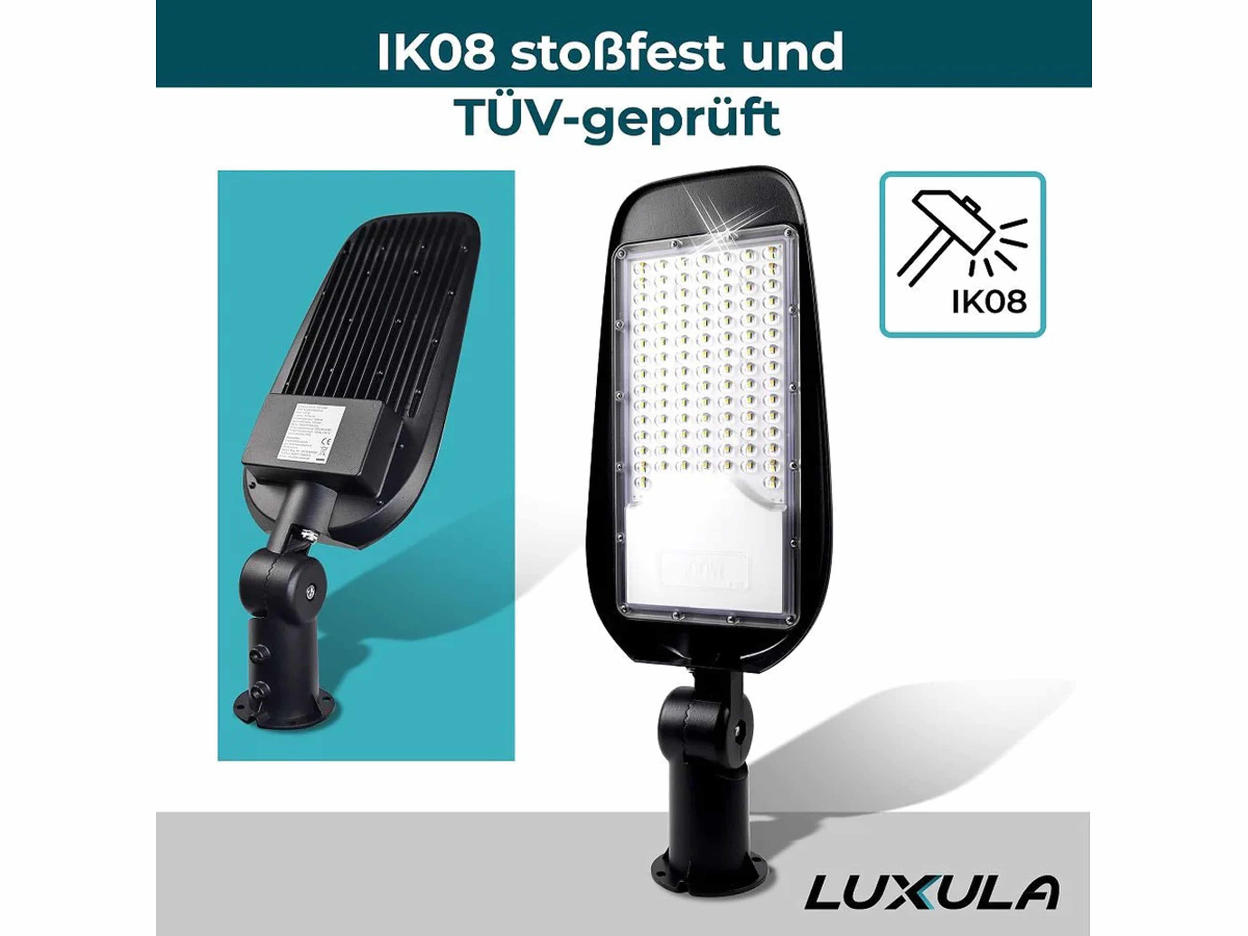 LUXULA LED-Straßenleuchte, EEK: E, 50W, 6000lm, 5000K, IP65