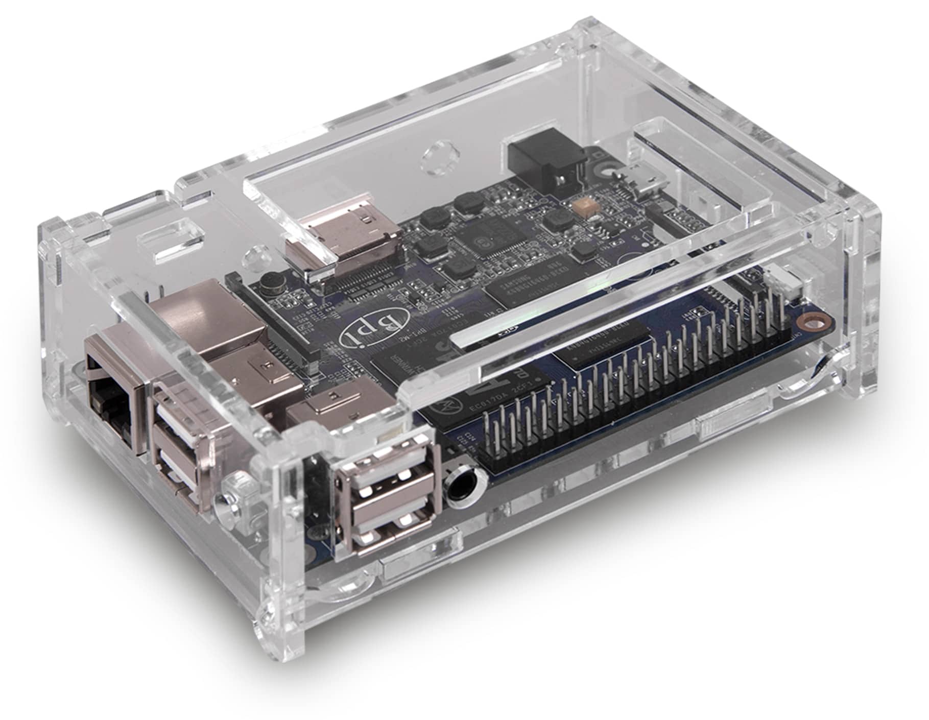 BANANA PI M2 Gehäuse Acryl transparent