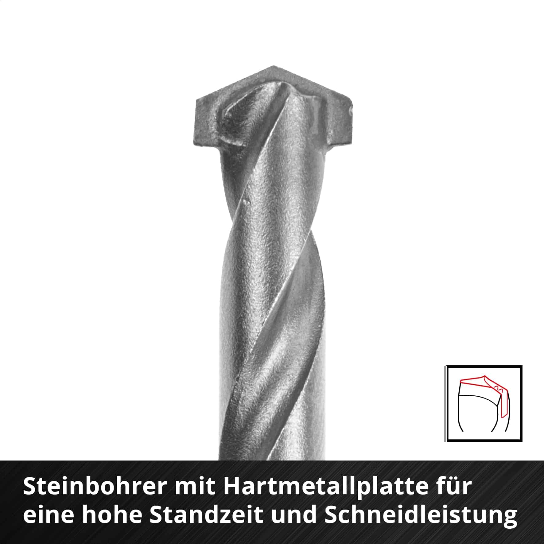 EINHELL Bit- & Steinbohrer-Set, 108753, M-Case, 33-teilig