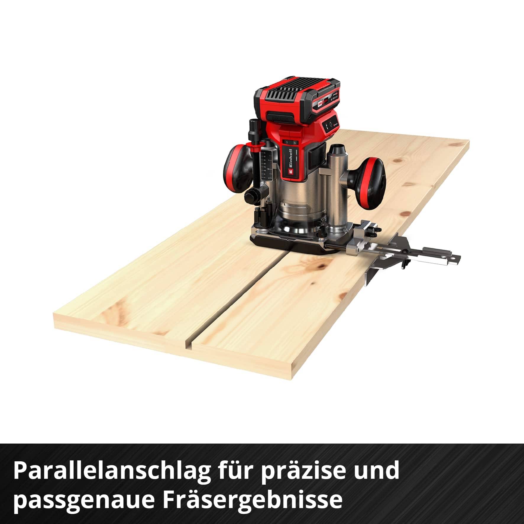 EINHELL Akku-Ober/-Kantenfräse TP-RO 18 Set Li BL, Solo